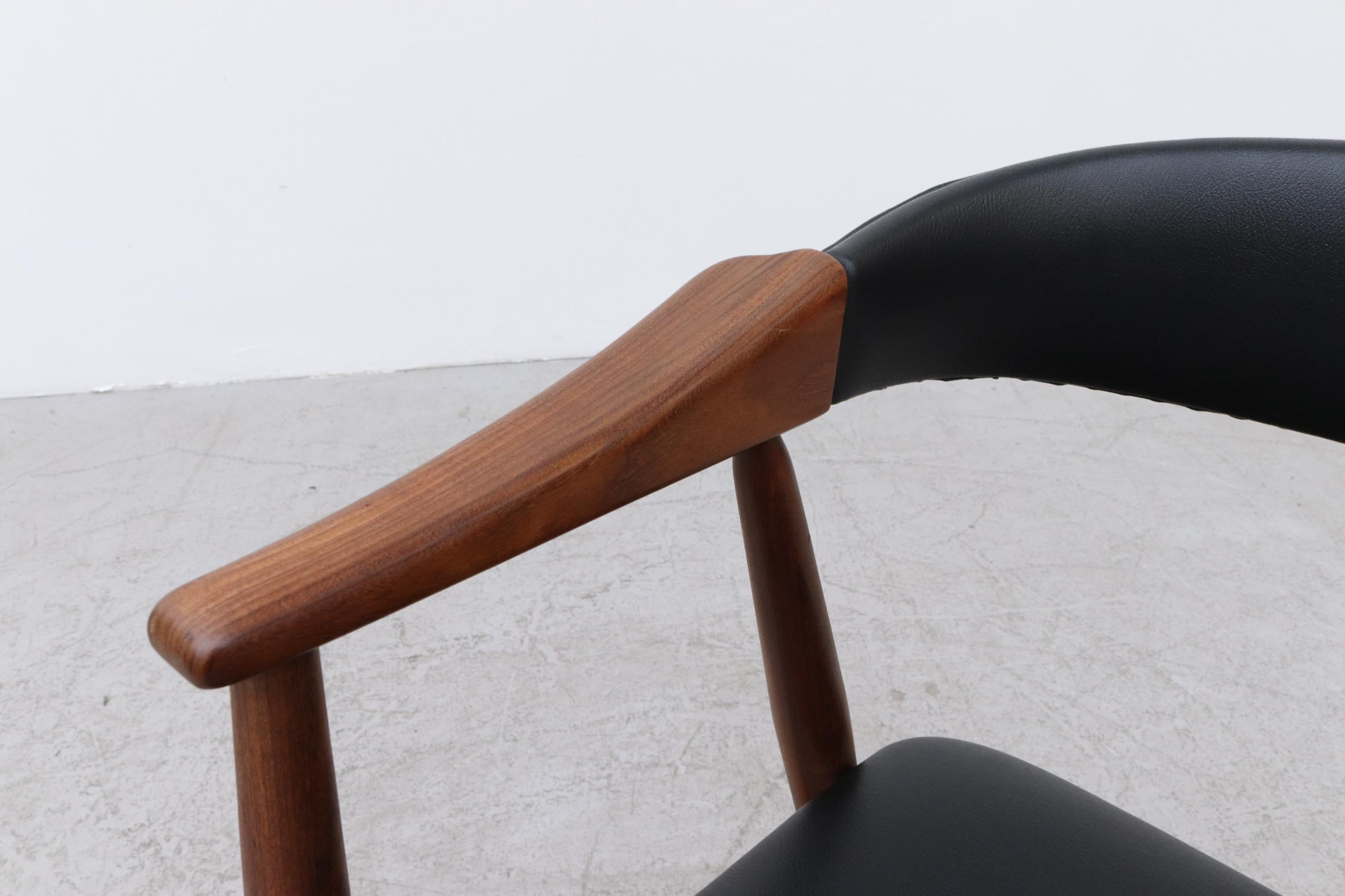 Kai Kristiansen Inspired Teak Arm Chair by Th. Harlev 2