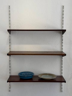 Kai Kristiansen MCM Danish Rosewood Wall Unit Scandinavian Shelving System