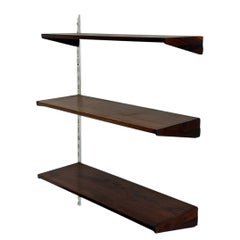 Kai Kristiansen MCM Danish Rosewood Wall Unit Scandinavian Shelving System