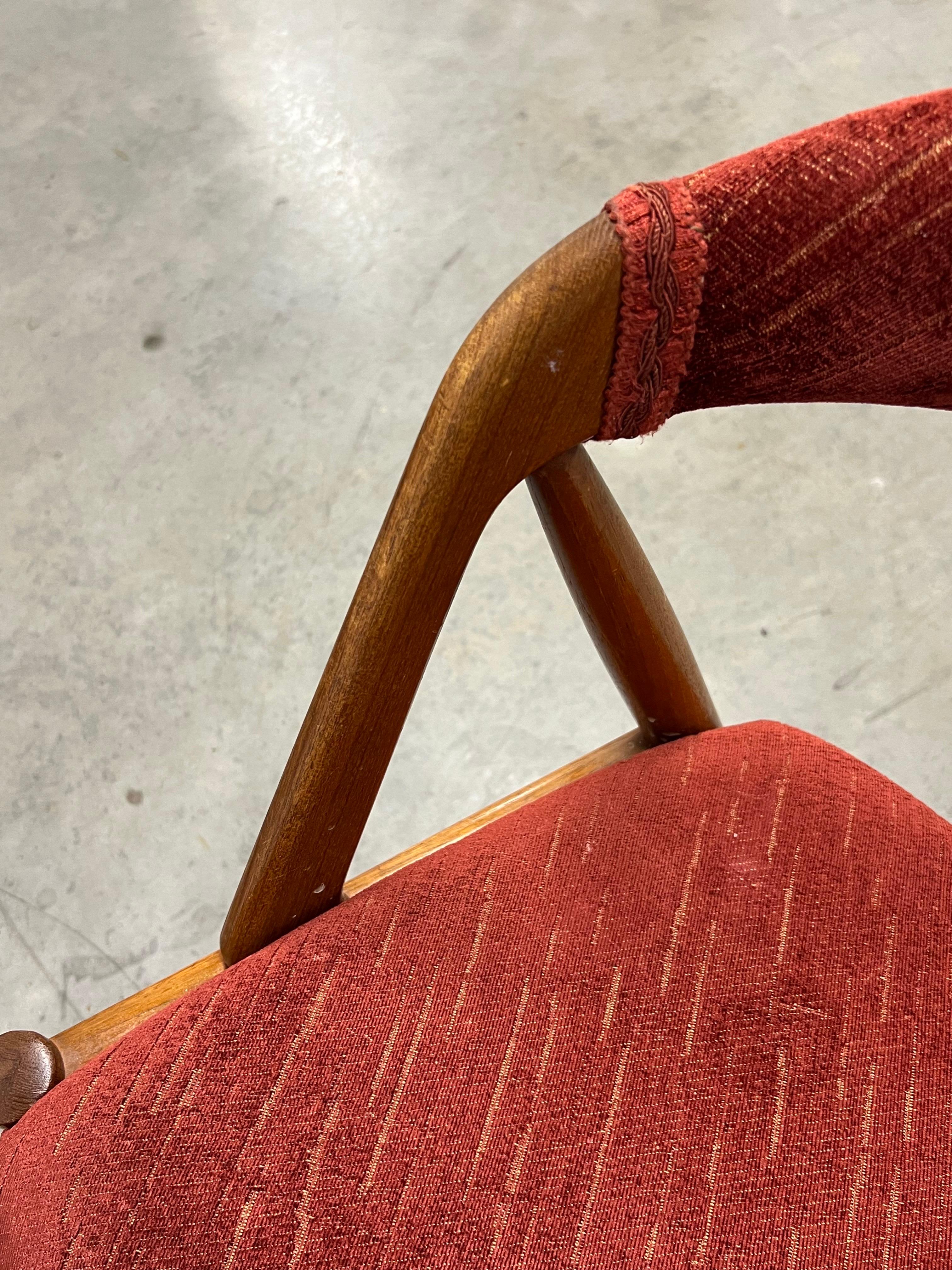 Kai Kristiansen Mid Century Danish Model 31 Teak Dining Chairs - Set of 6 6