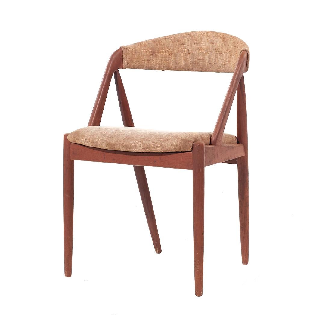 Fine XX secolo Kai Kristiansen - Sedie da pranzo in teak modello 31, metà secolo, danese - Set di 8 sedie in vendita