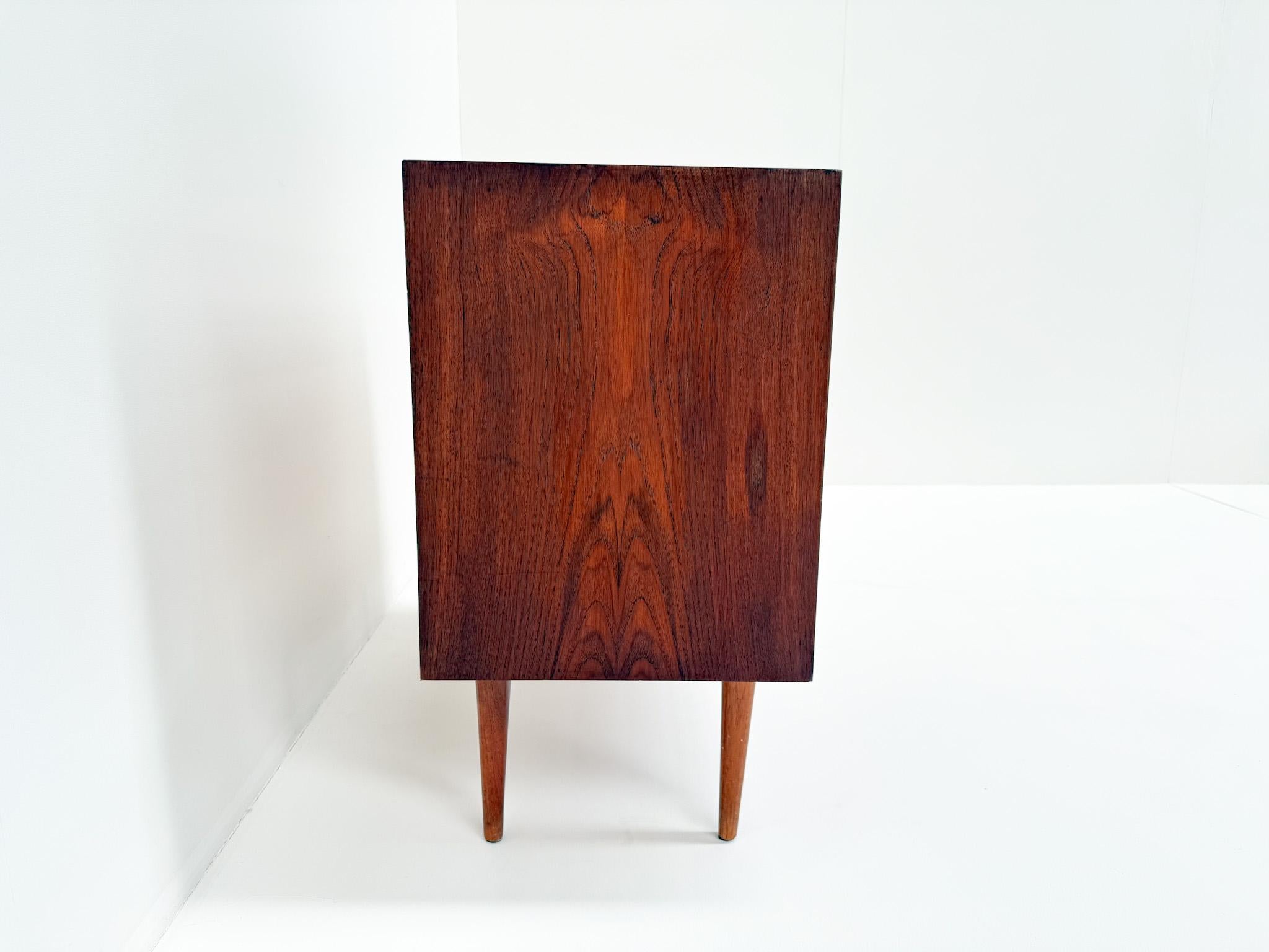 Mid-20th Century Kai Kristiansen Mid Century Danish Teak 4-Drawer Chest of Drawers, 1960s For Sale
