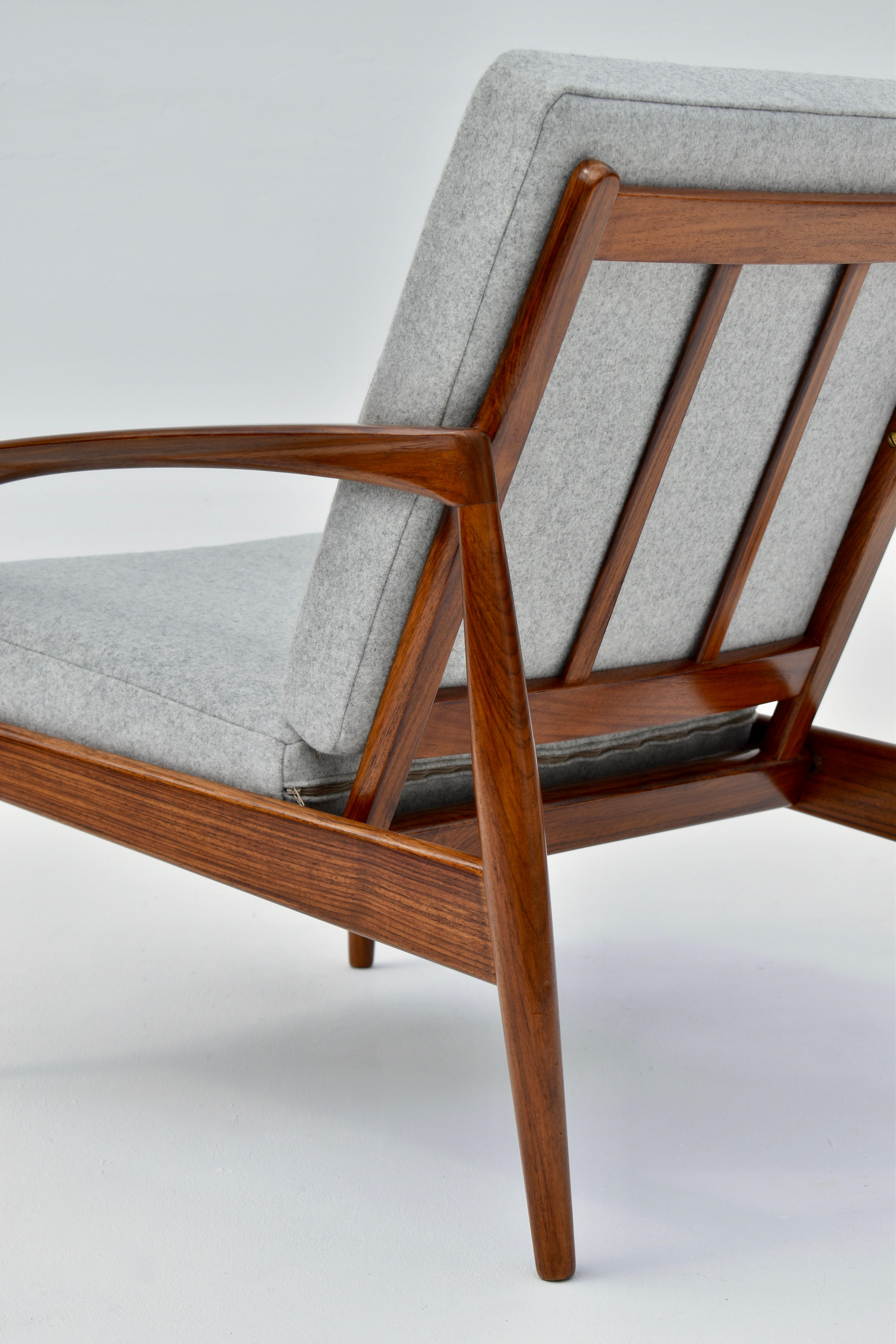 Kai Kristiansen Model 121 'Paperknife' Chair in Rosewood For Magnus Olesen 4