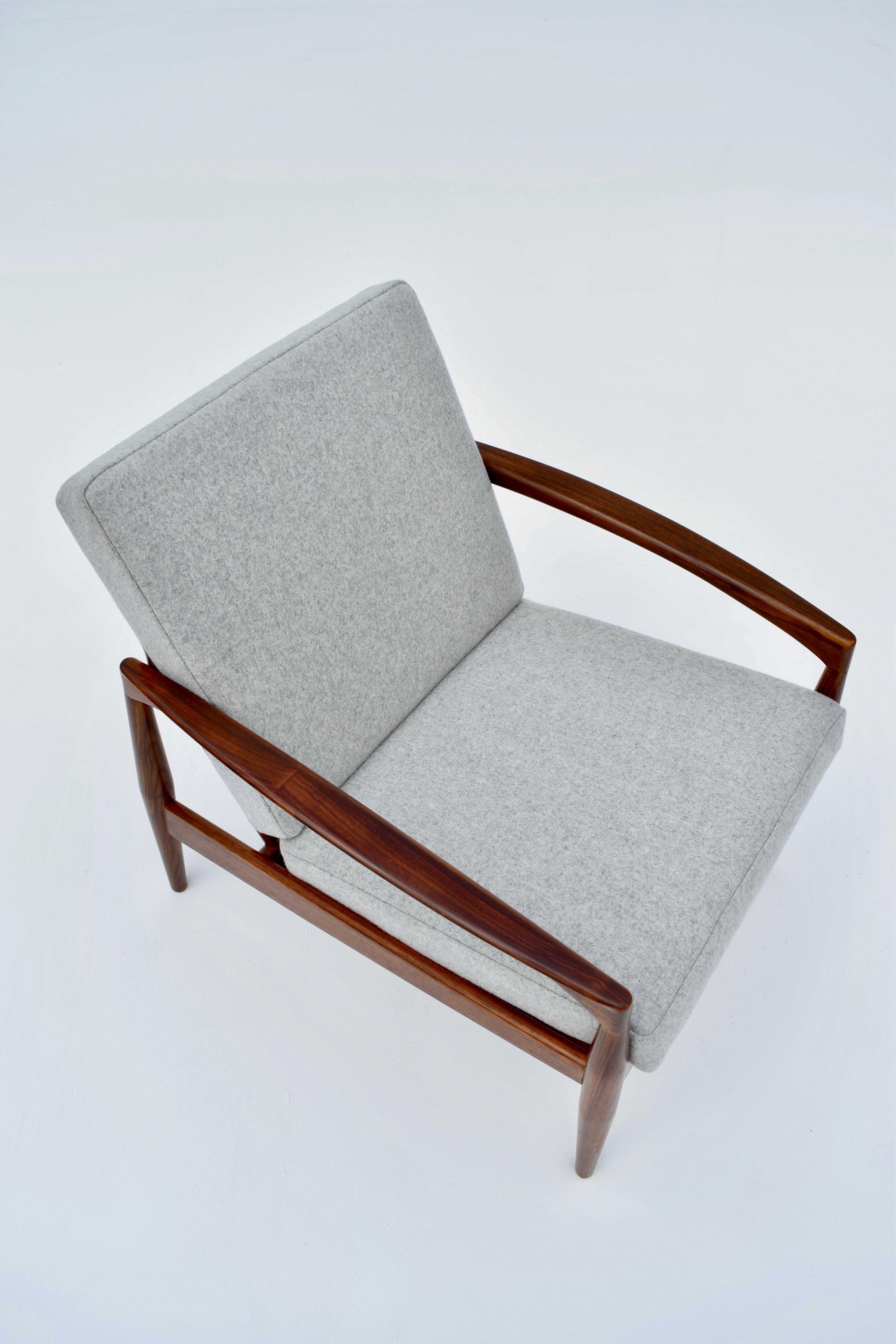 Danish Kai Kristiansen Model 121 'Paperknife' Chair in Rosewood For Magnus Olesen