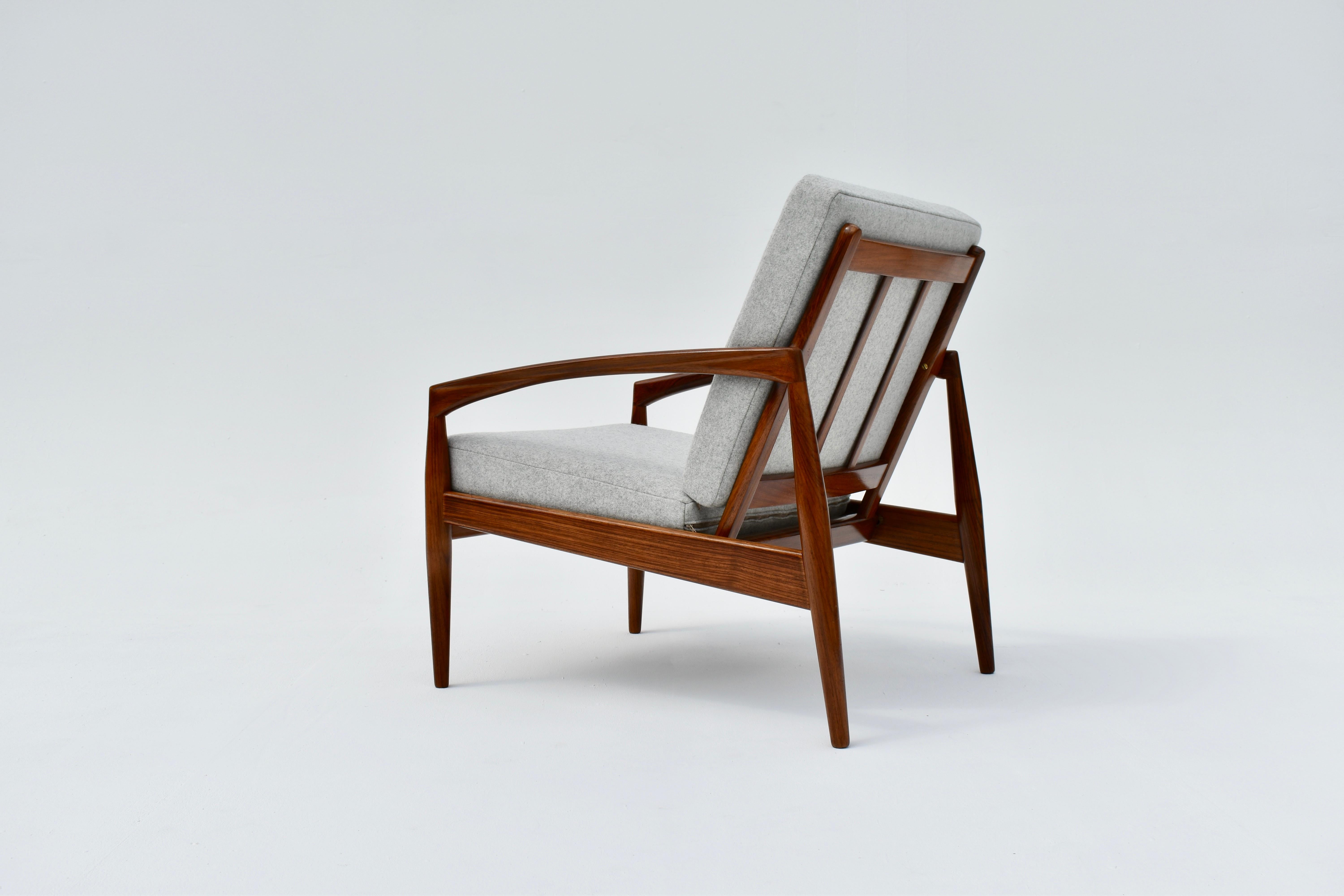 Kai Kristiansen Model 121 'Paperknife' Chair in Rosewood For Magnus Olesen 3