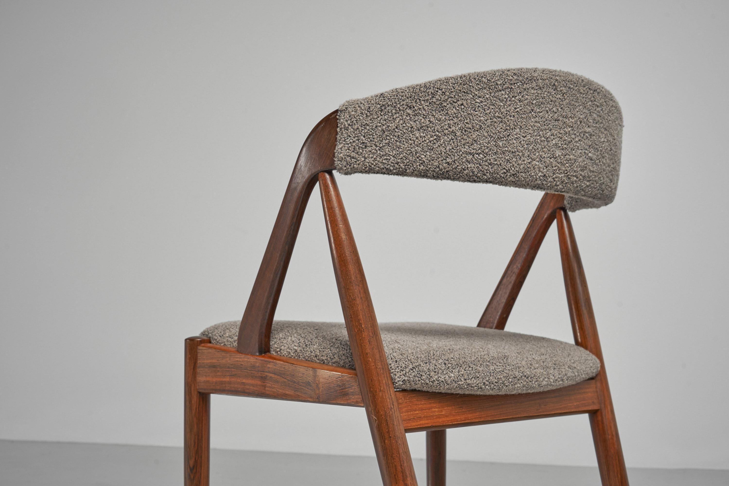 Kai Kristiansen Model 31 Chairs Schou Andersen, Denmark, 1956 6