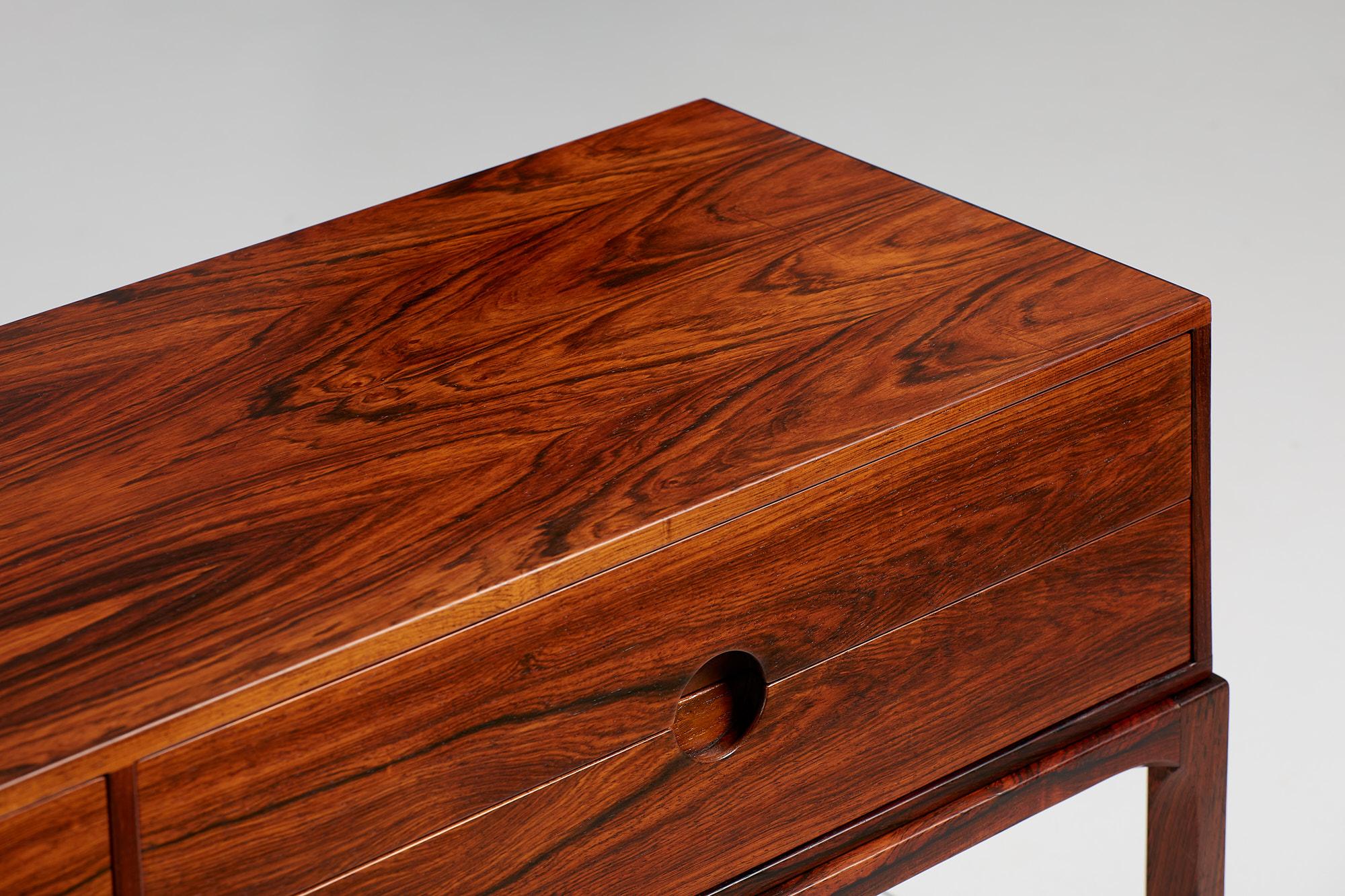 Kai Kristiansen Model 394 Rosewood Chest, 1960s For Sale 1