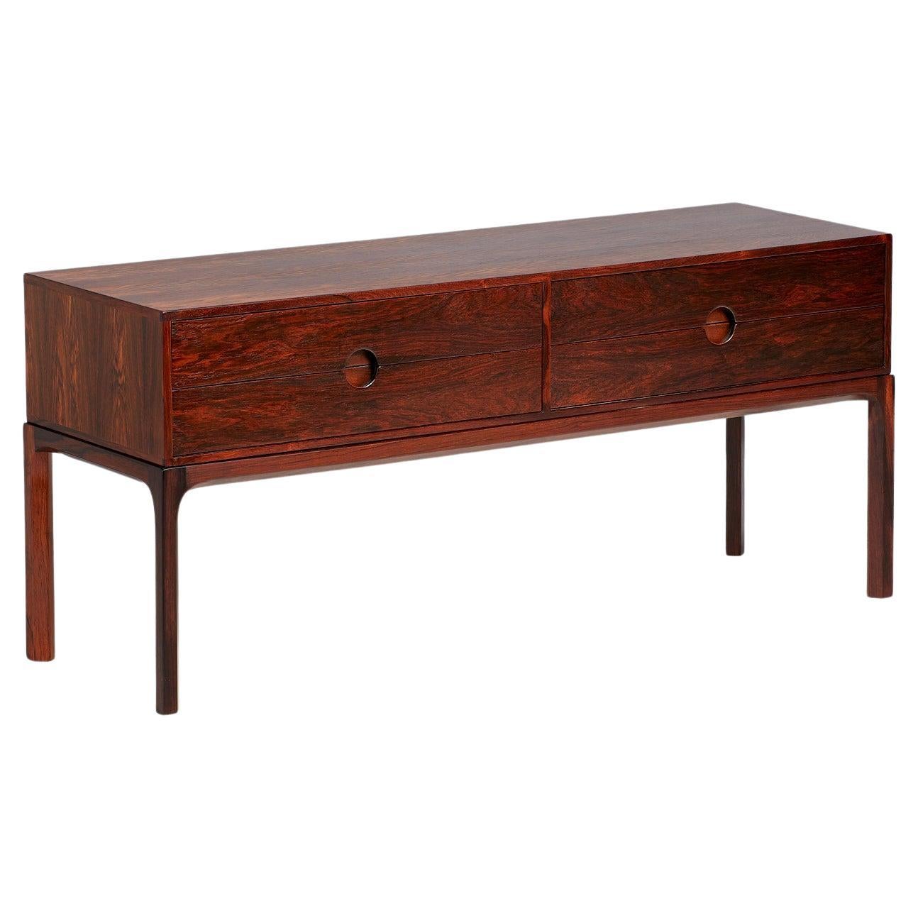 Kai Kristiansen Model 394 Rosewood Chest, 1960s For Sale