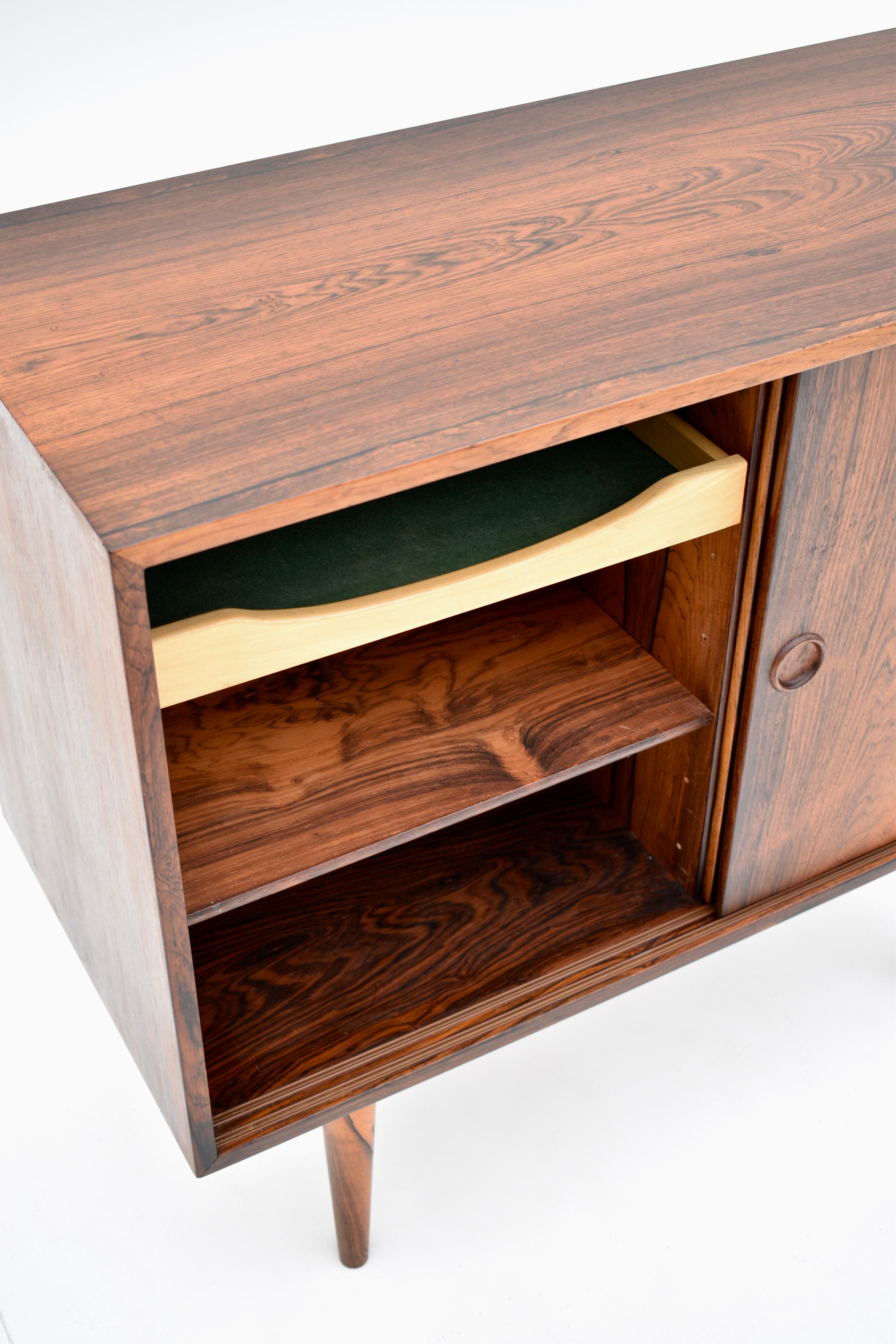 Kai Kristiansen Model 41 Brazilian Rosewood Cabinet for Feldballes Møbelfabrik 7