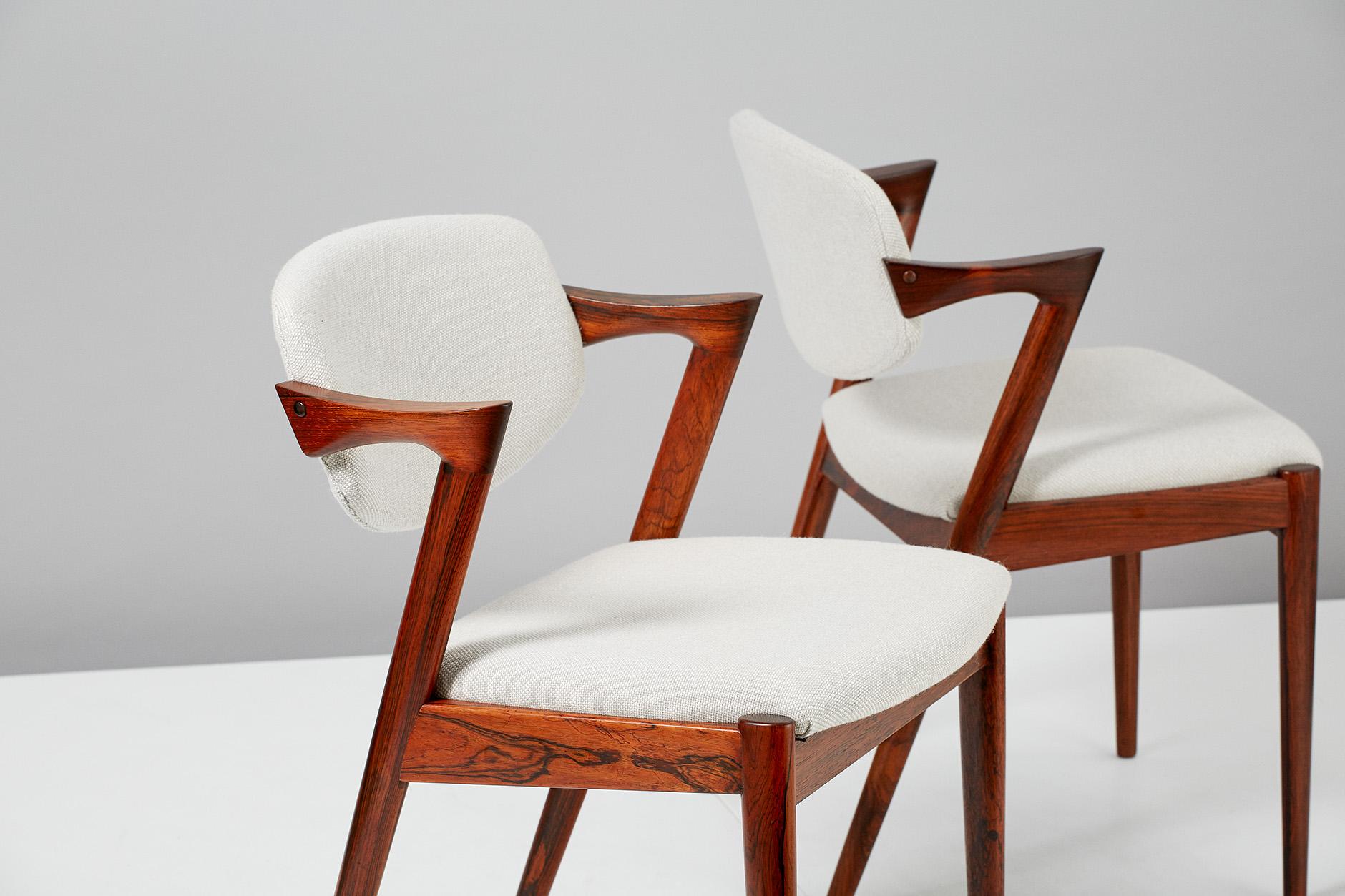 Kai Kristiansen Model 42 Dining Chairs, Rosewood 5