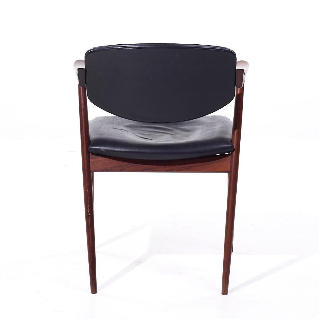 Kai Kristiansen Modell 42 Mid Century Danish Rosewood Esszimmerstühle - 6er Set im Angebot 1