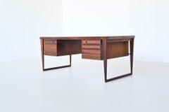 Kai Kristiansen Model 70 Rosewood Desk Feldballes Mobelfabrik Denmark 1958