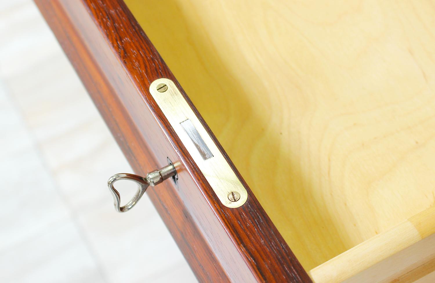 Kai Kristiansen Model-70 Rosewood Desk for Feldballes Møbelfabrik 9