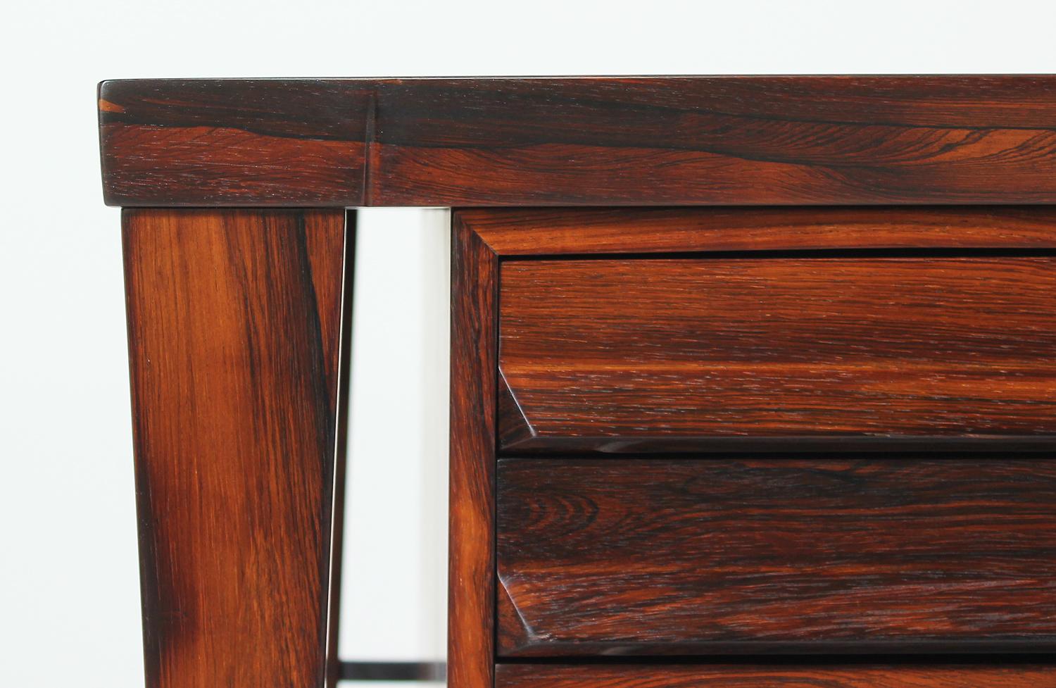 Kai Kristiansen Model-70 Rosewood Desk for Feldballes Møbelfabrik 11