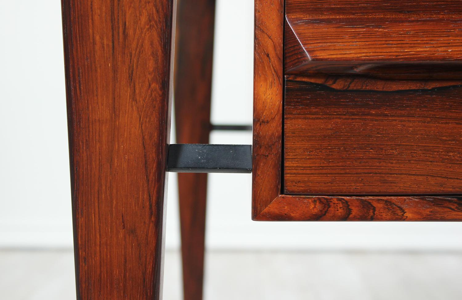 Kai Kristiansen Model-70 Rosewood Desk for Feldballes Møbelfabrik 12