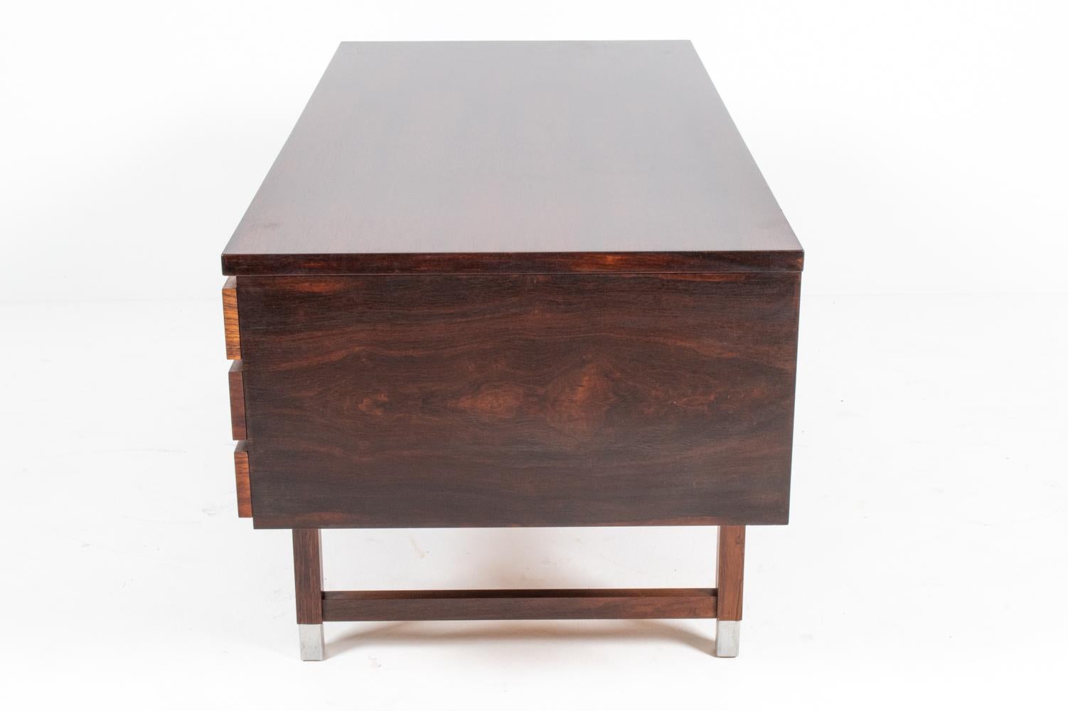 Kai Kristiansen Model EP 401 Rosewood Executive Desk for Feldballes For Sale 4