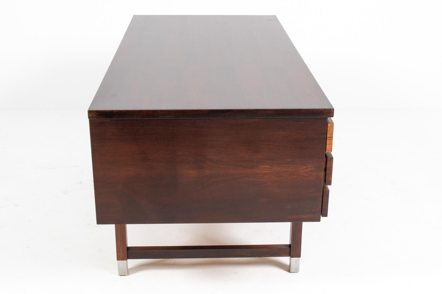 Kai Kristiansen Model EP 401 Rosewood Executive Desk for Feldballes For Sale 8