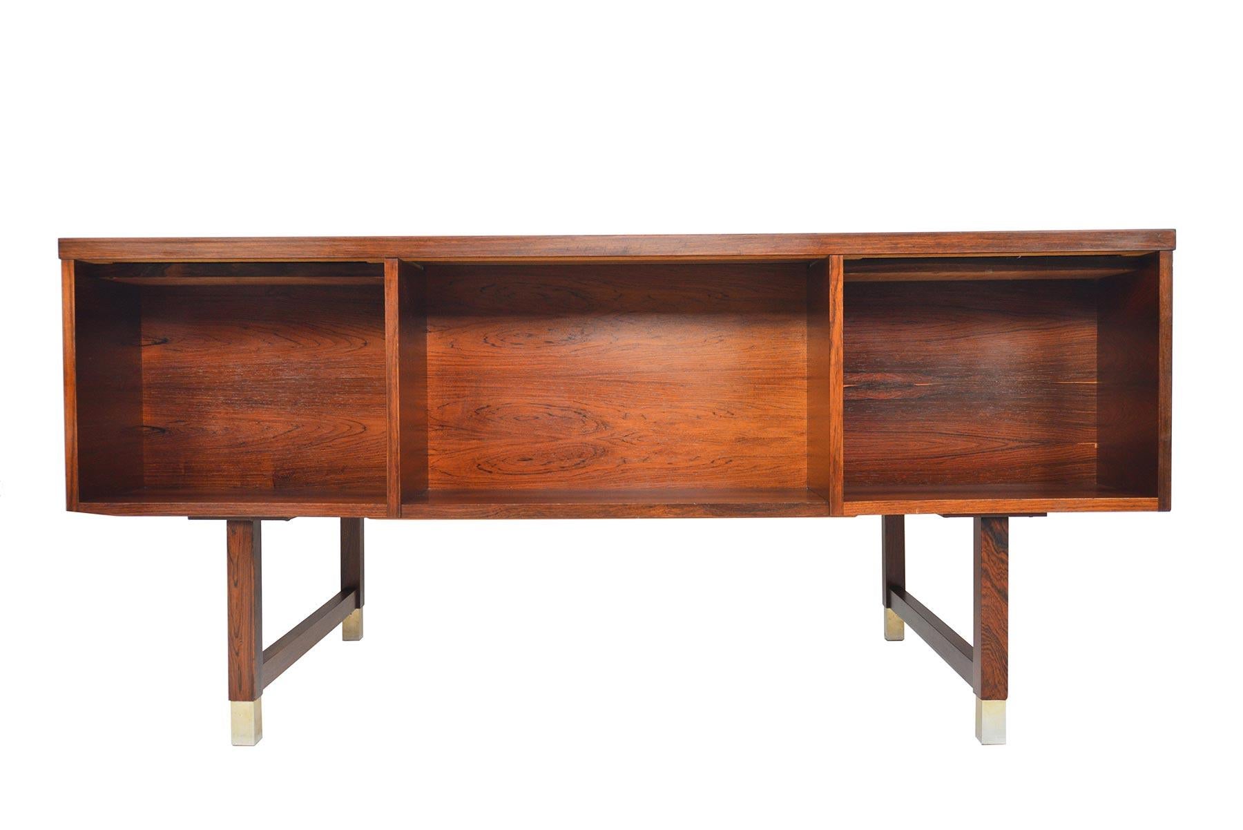 Kai Kristiansen Model EP 401 Rosewood Executive Desk 1