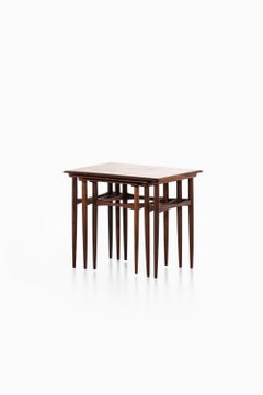 Nesting Tables in Rosewood by Skovmand & Andersen in Denmark