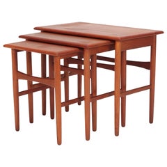 Kai Kristiansen Nesting Tables MH Møbler, 1960s