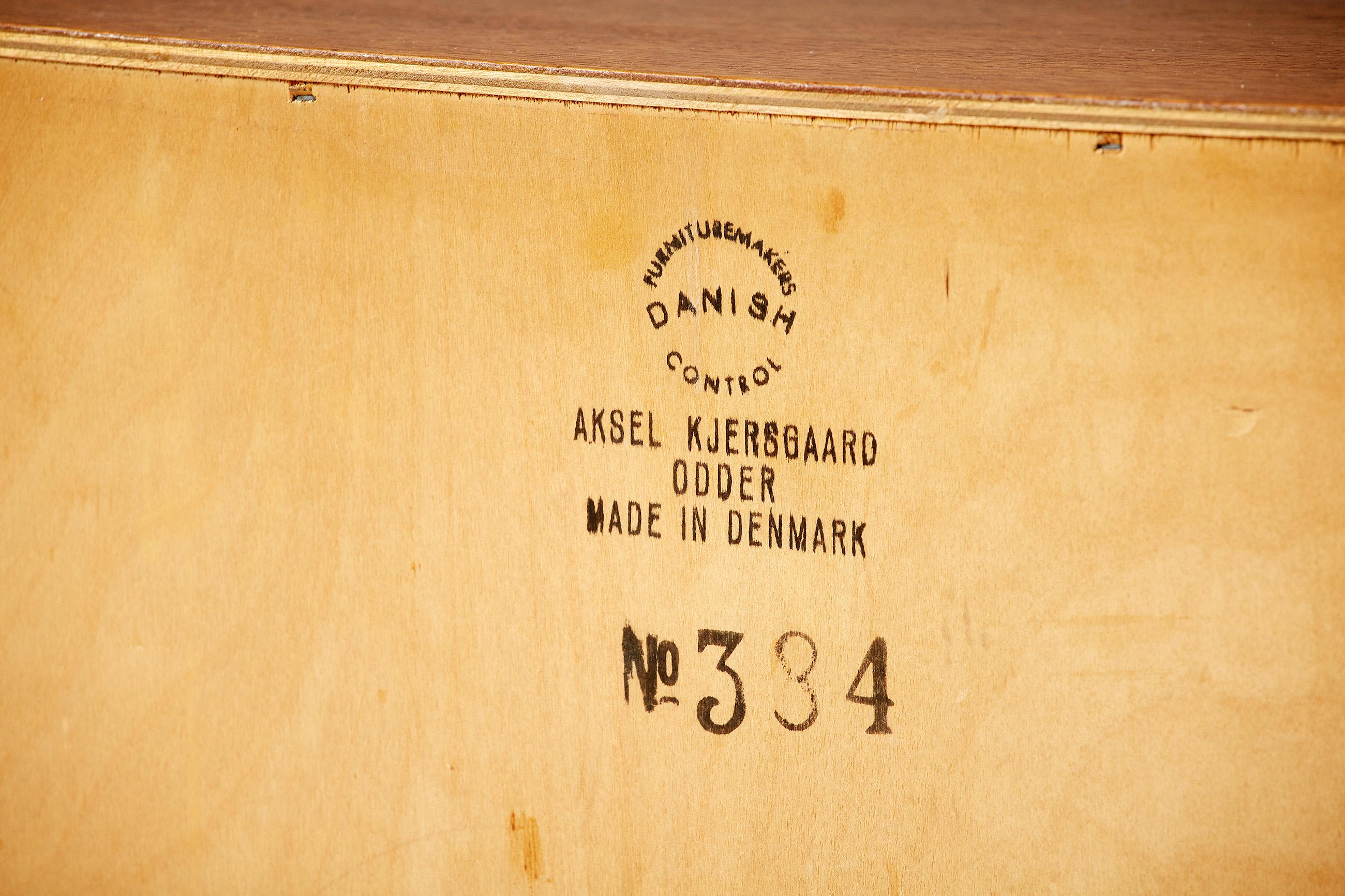 Kai Kristiansen Oak Bedside Cabinets, 1960s 1