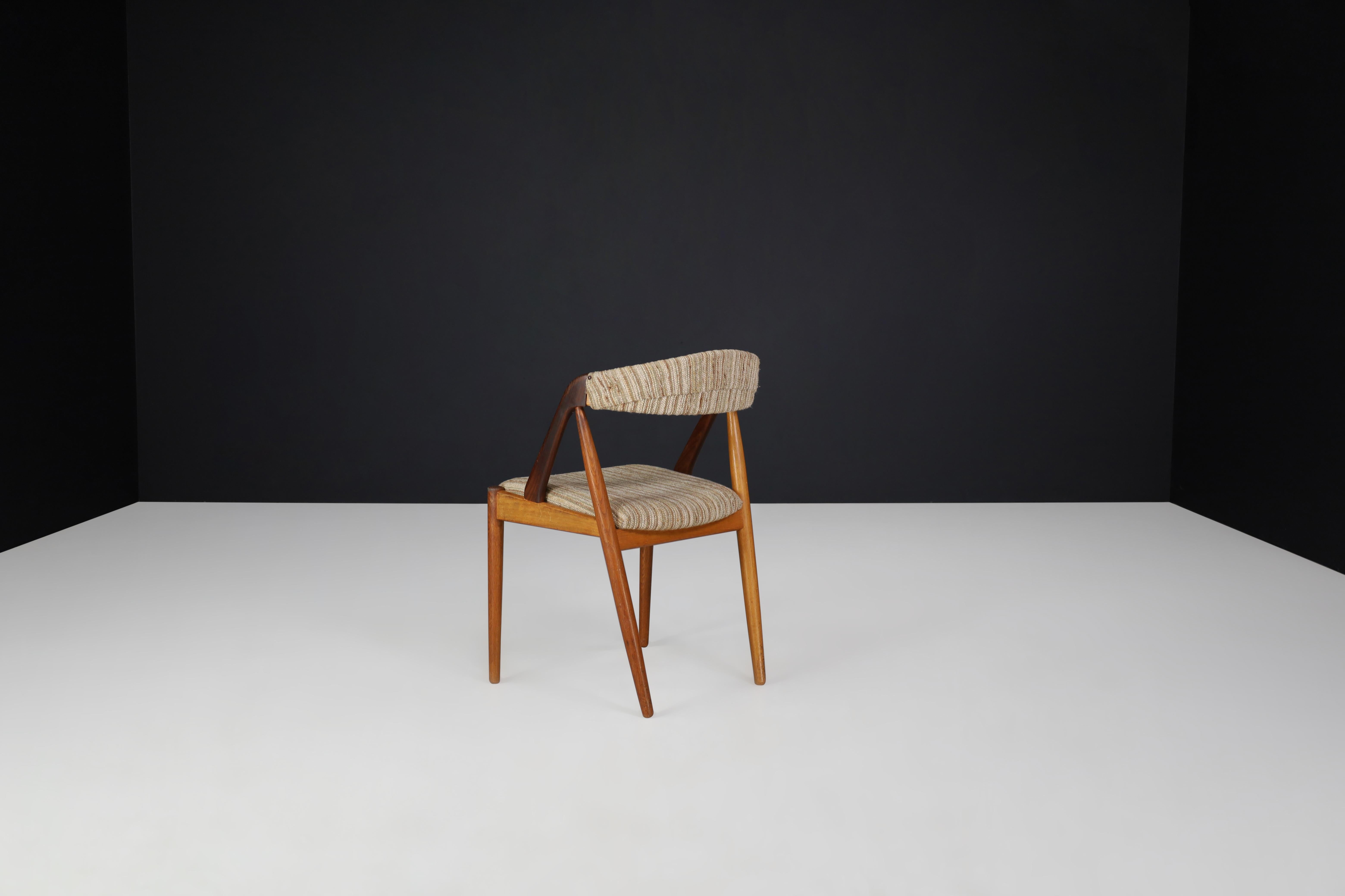 Kai Kristiansen Oak Dining Chairs, Denmark 1960s  10
