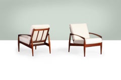 Kai Kristiansen paper knife rosewood lounge chairs