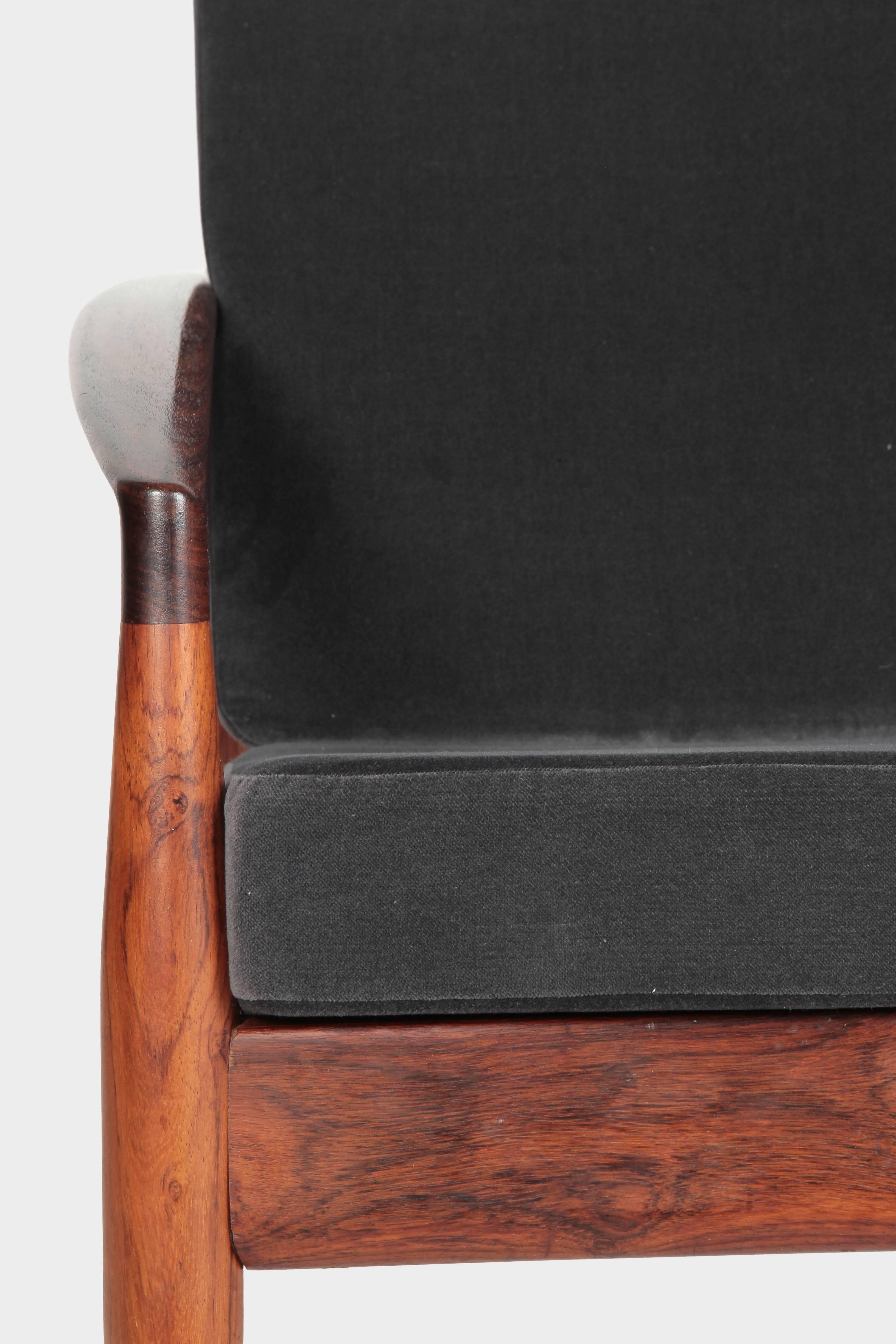 Mid-20th Century Kai Kristiansen “Paper Knife” Sofa Model 121 Magnus Olesen, 1960s