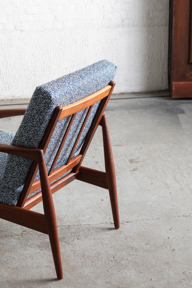 Mid-20th Century Kai Kristiansen 'Paperknife' Easy Chair for Magnus Oleson, Denmark, 1955