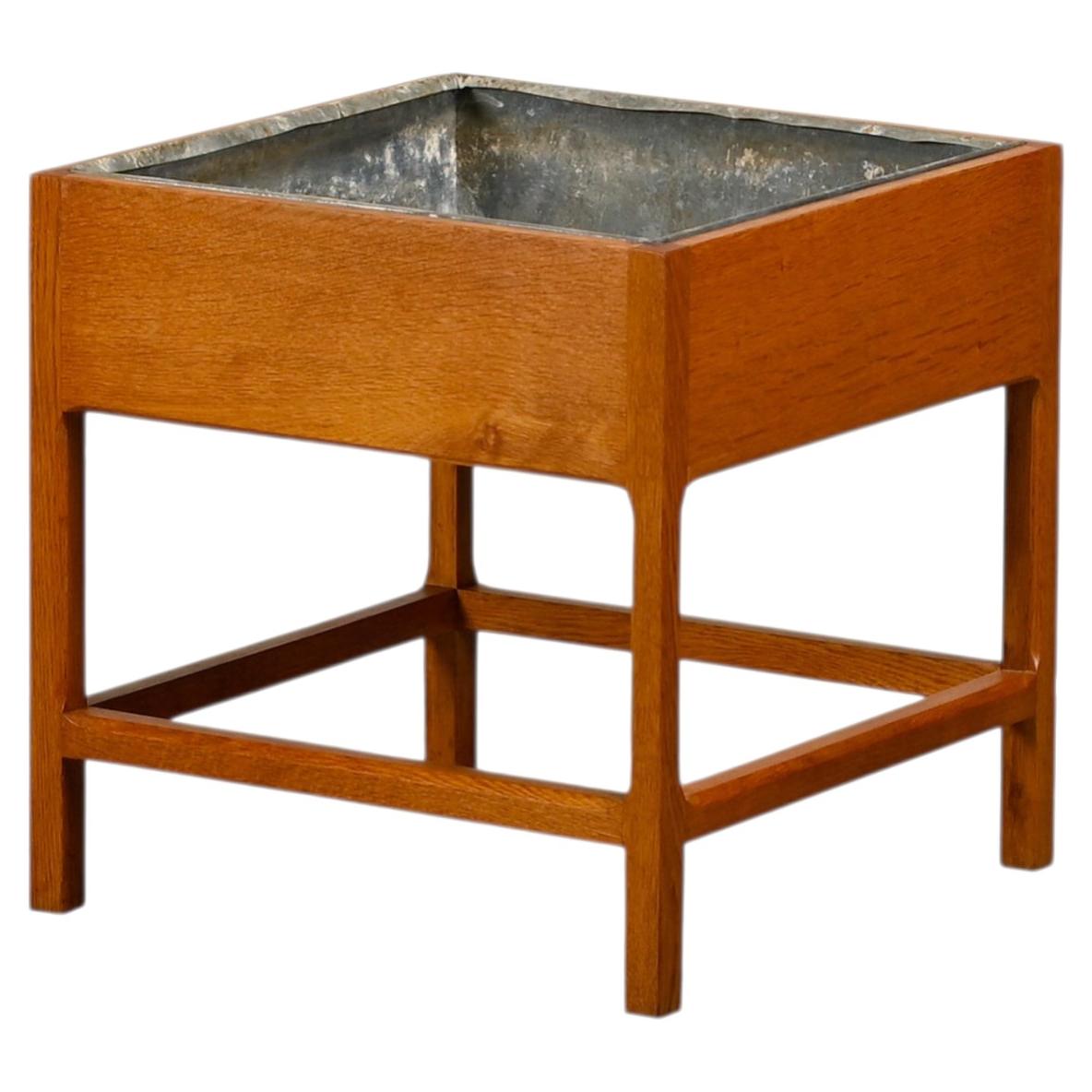 Kai Kristiansen Planter in Oak for Aksel Kjersgaard, 1960s