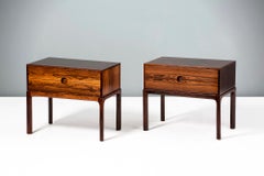 Kai Kristiansen Rosewood Bedside Cabinets, 1960s