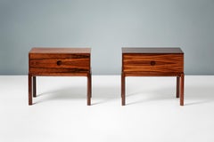 Kai Kristiansen Rosewood Bedside Cabinets, 1960s