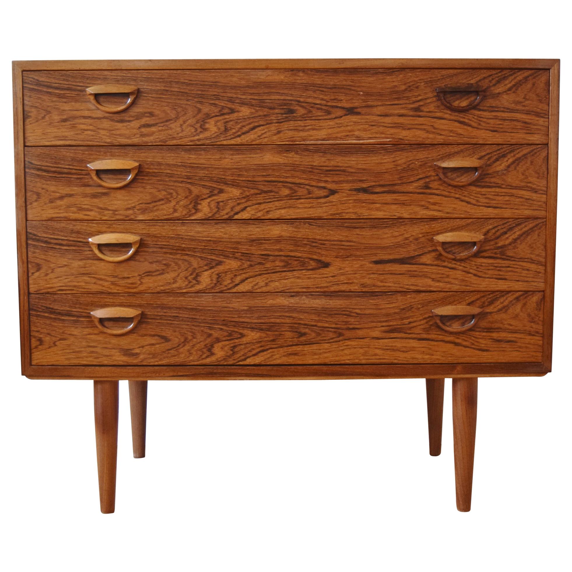 Kai Kristiansen Rosewood Chest of Drawers, 1960s For Sale