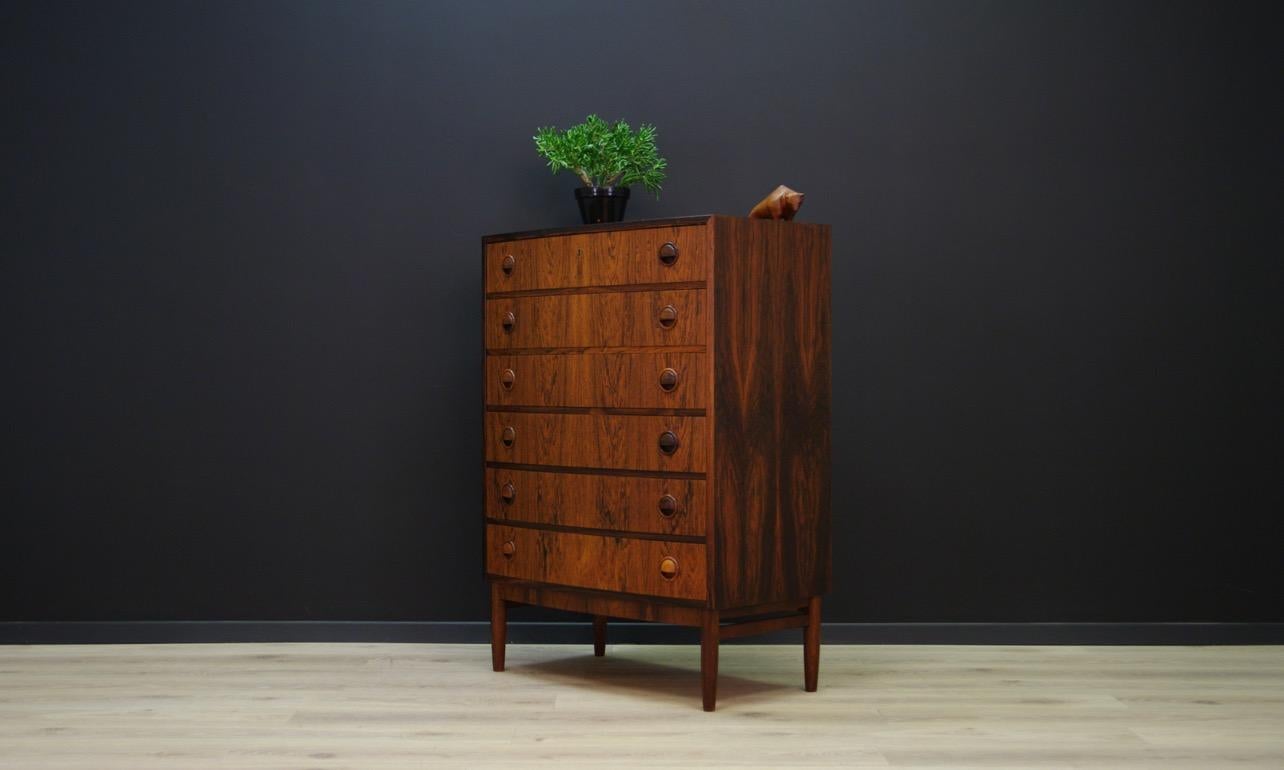 Mid-Century Modern Kai Kristiansen Rosewood Chest of Drawers Vintage