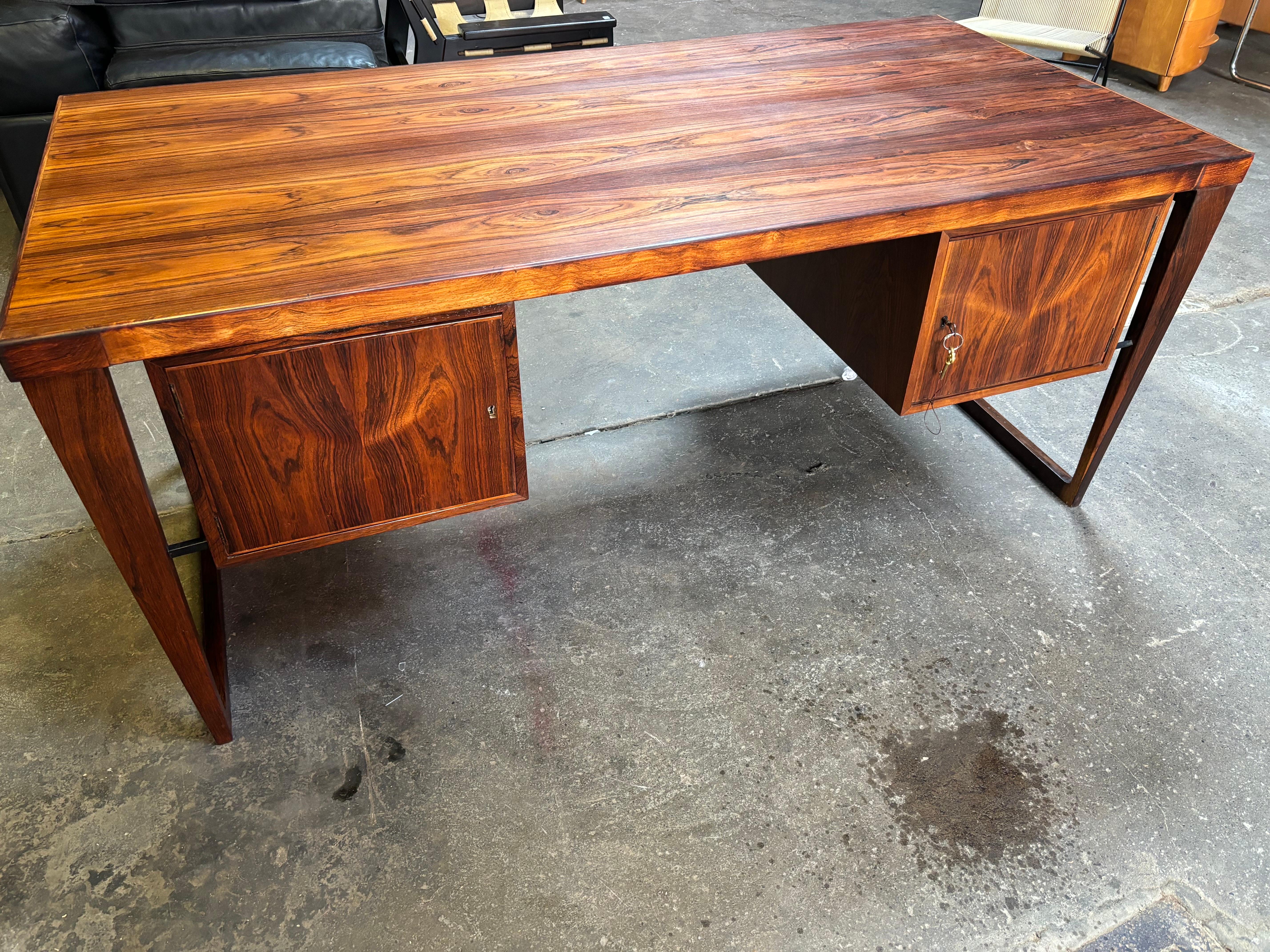 Kai Kristiansen Rosewood Desk Model 70 4