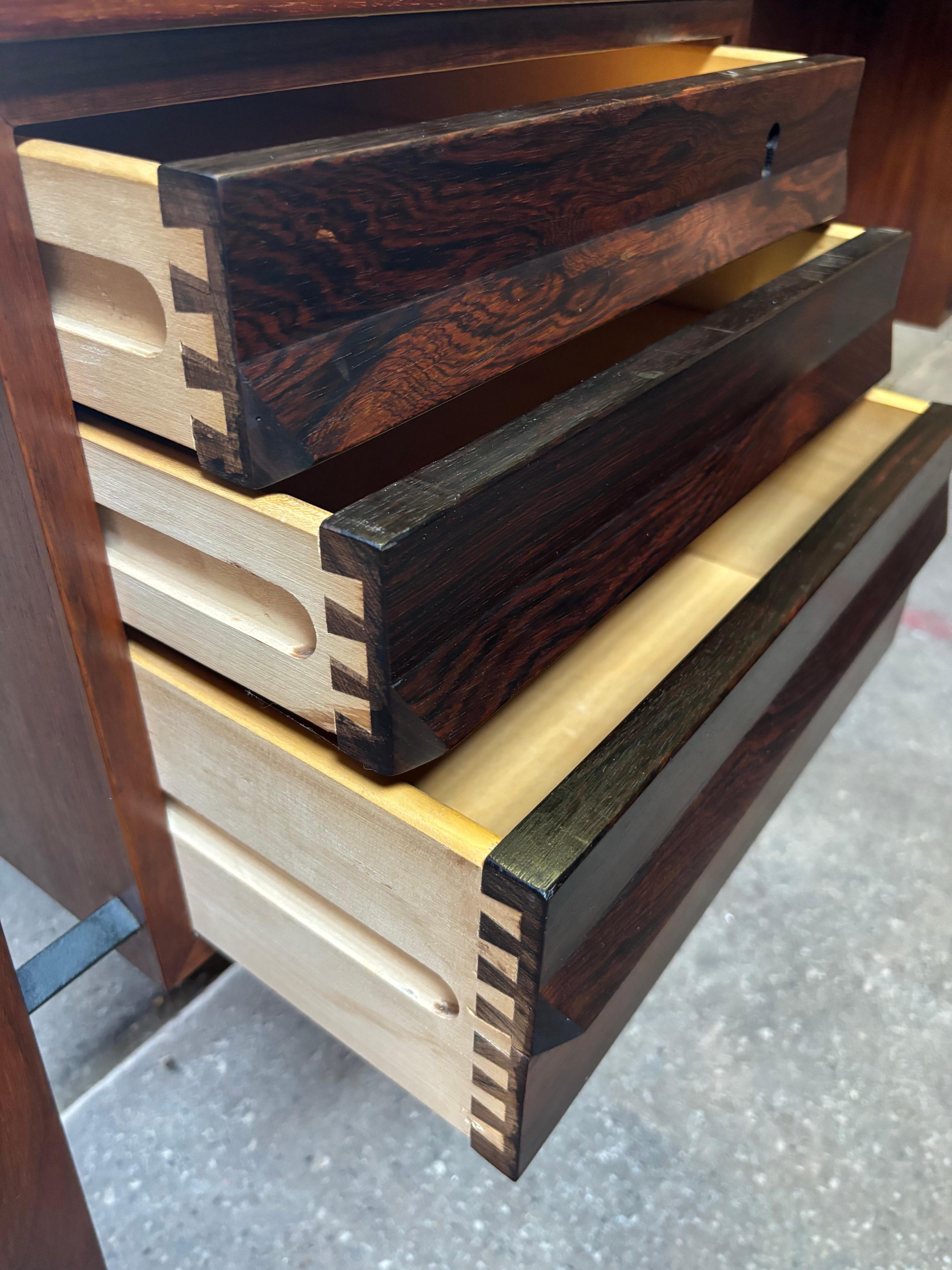 Kai Kristiansen Rosewood Desk Model 70 6