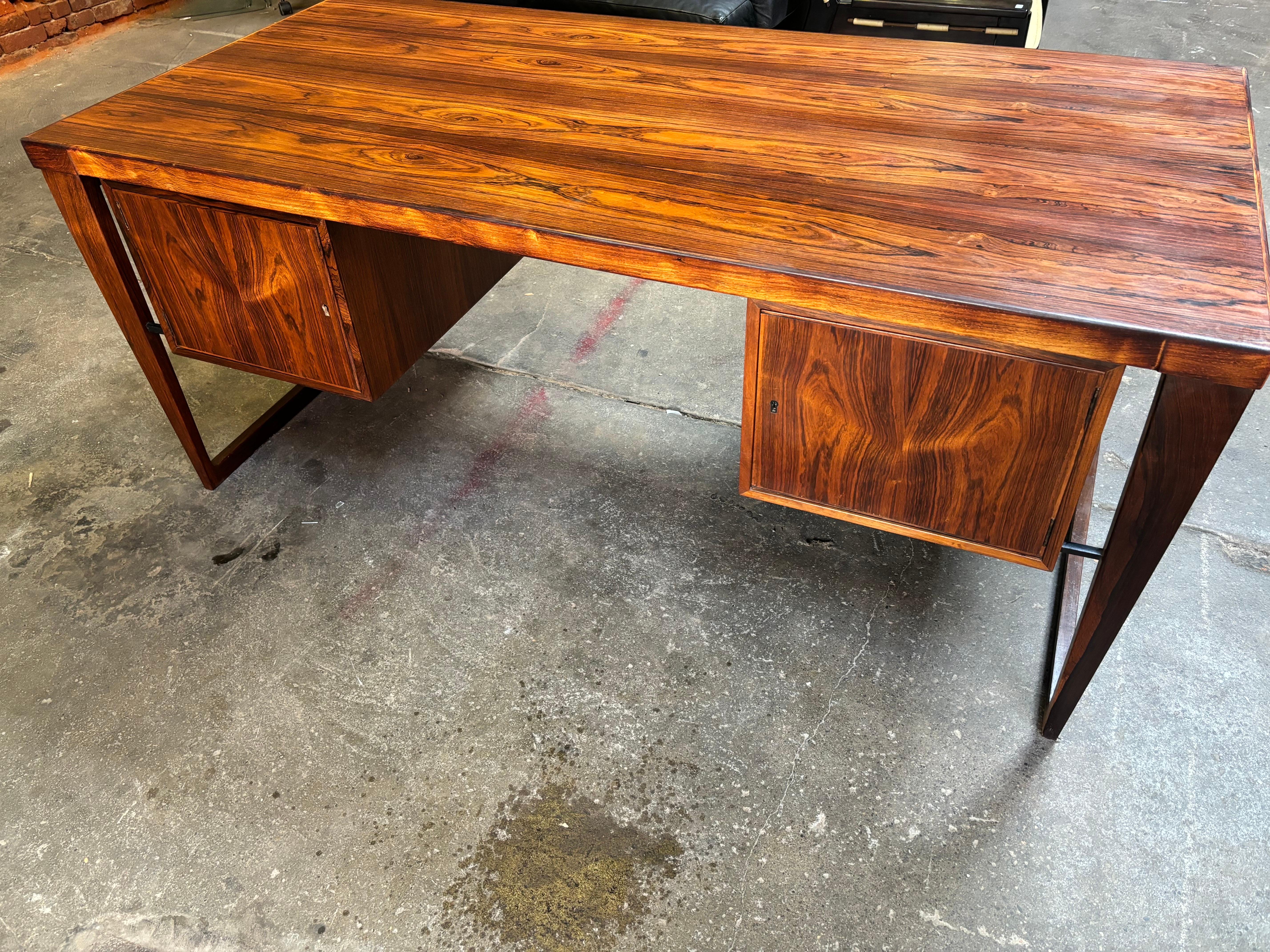 Kai Kristiansen Rosewood Desk Model 70 1