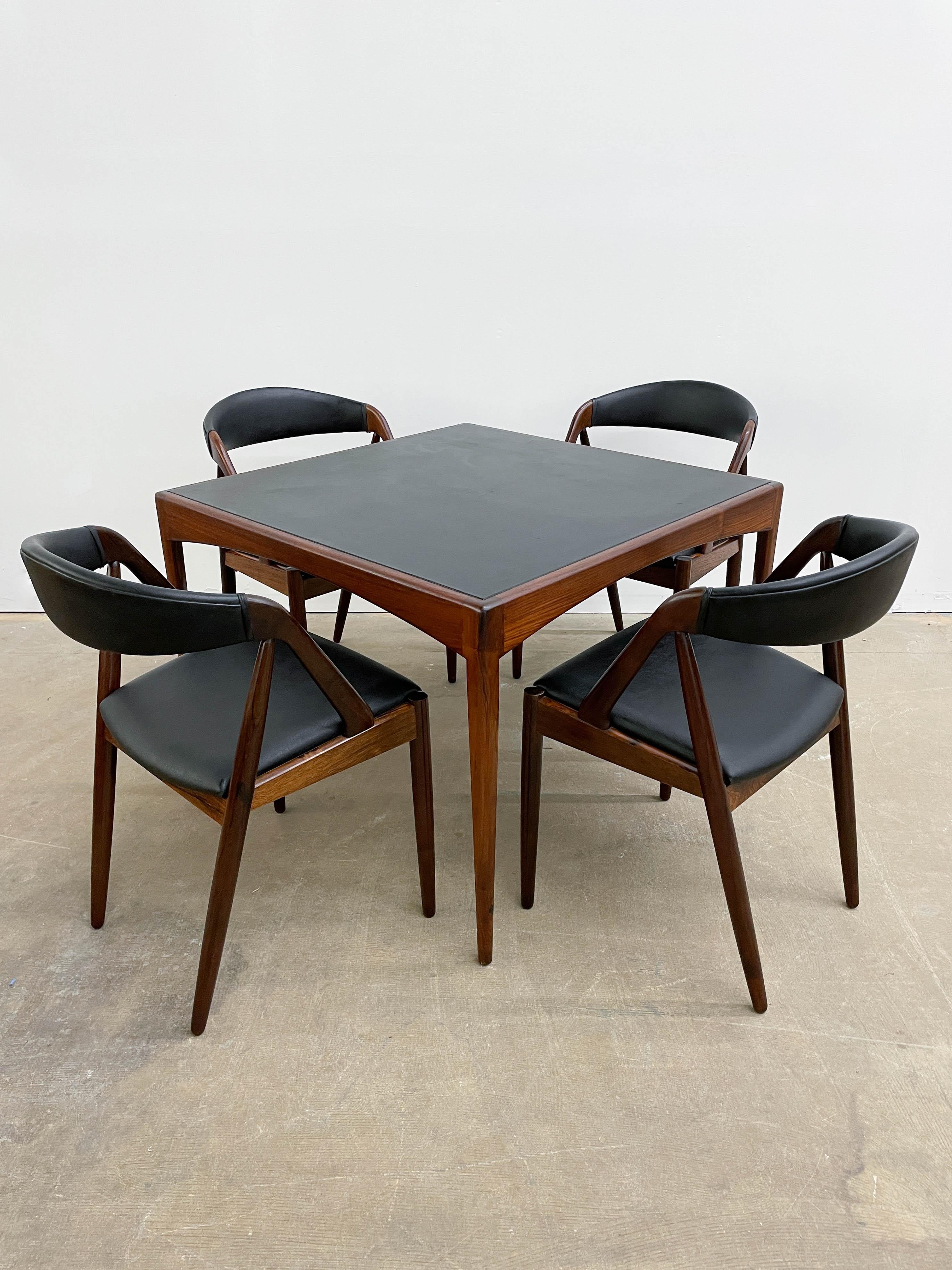 Kai Kristiansen Rosewood Dining Set 4