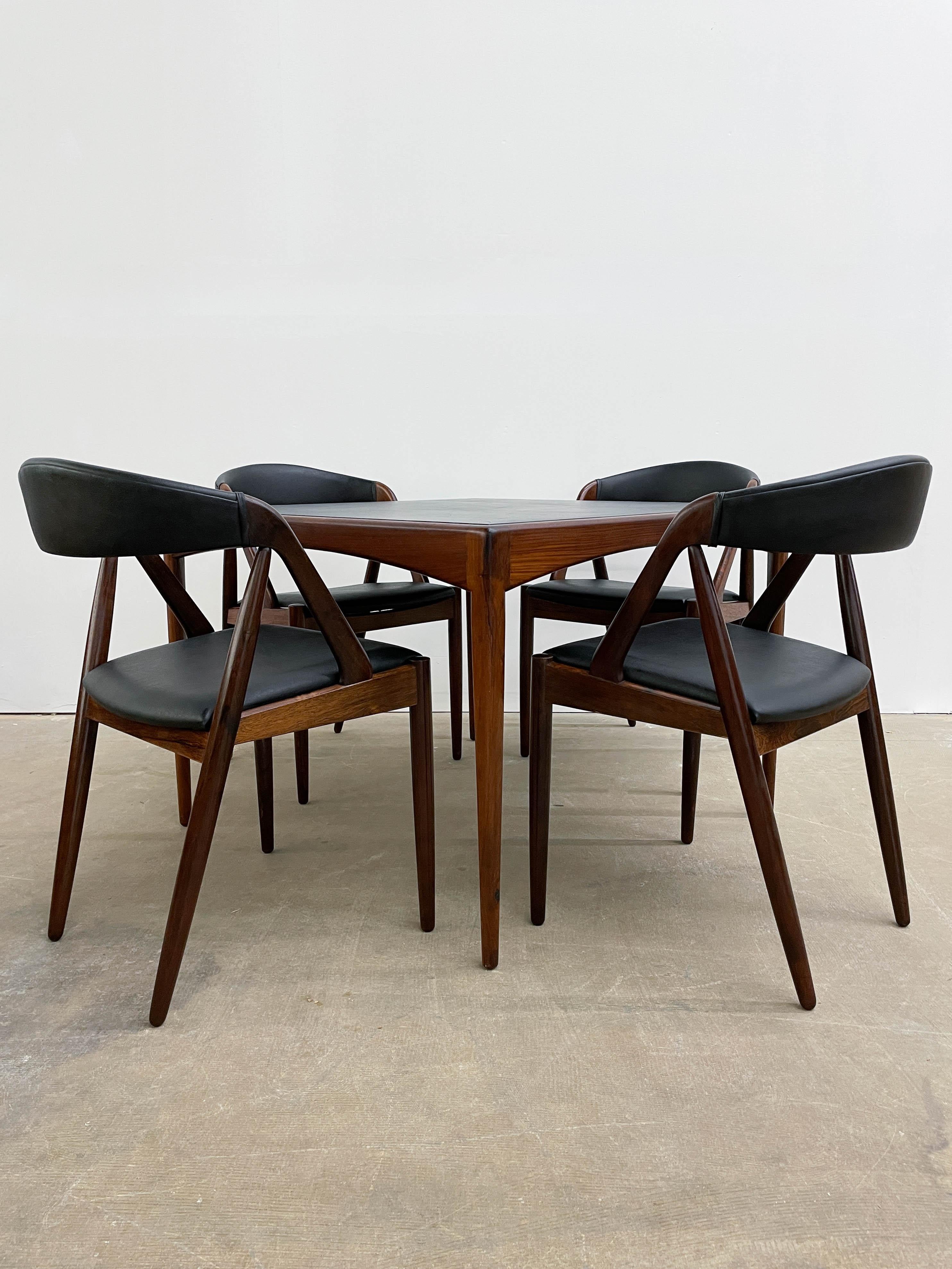 Kai Kristiansen Rosewood Dining Set 5