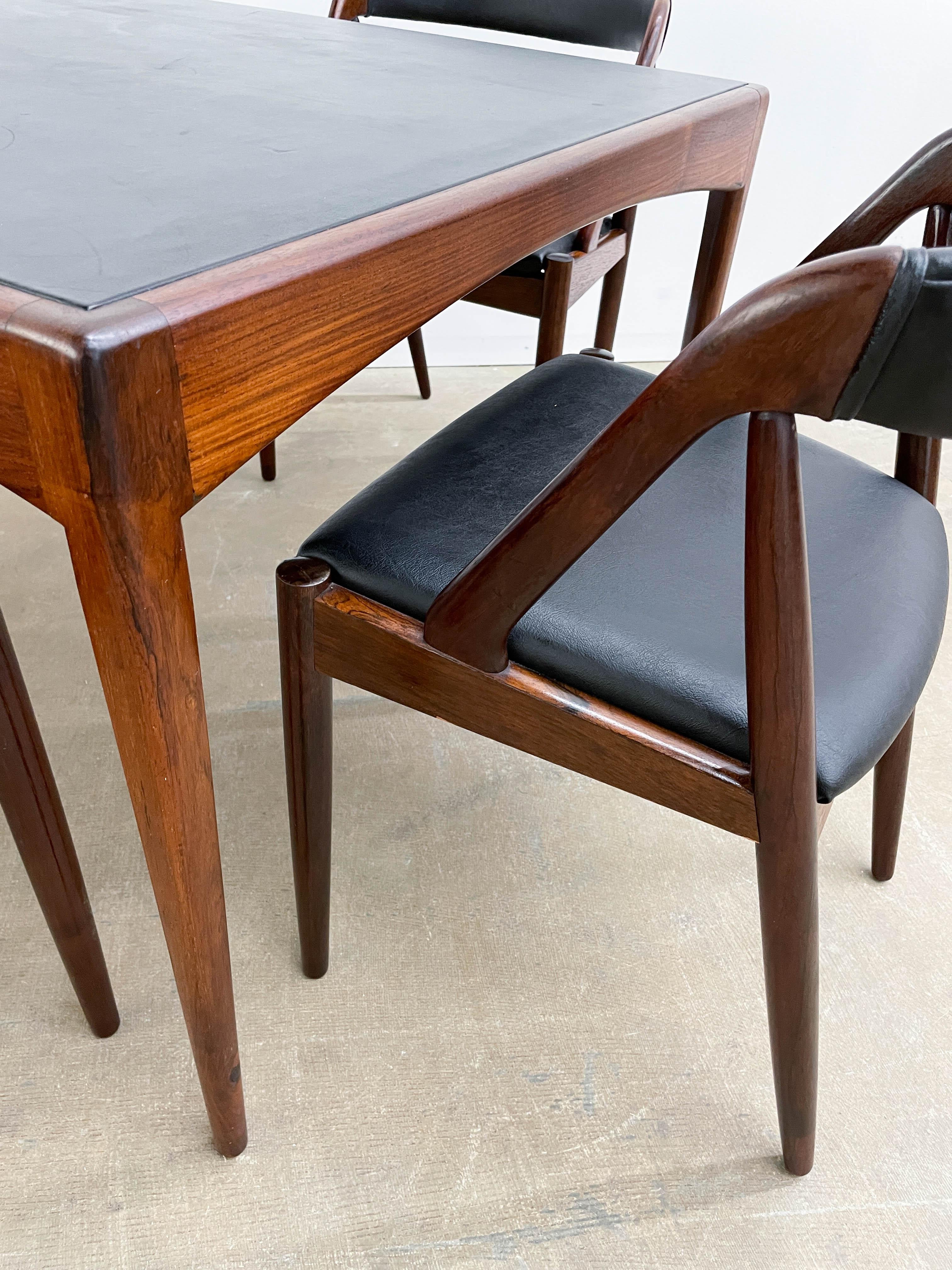 Kai Kristiansen Rosewood Dining Set 6