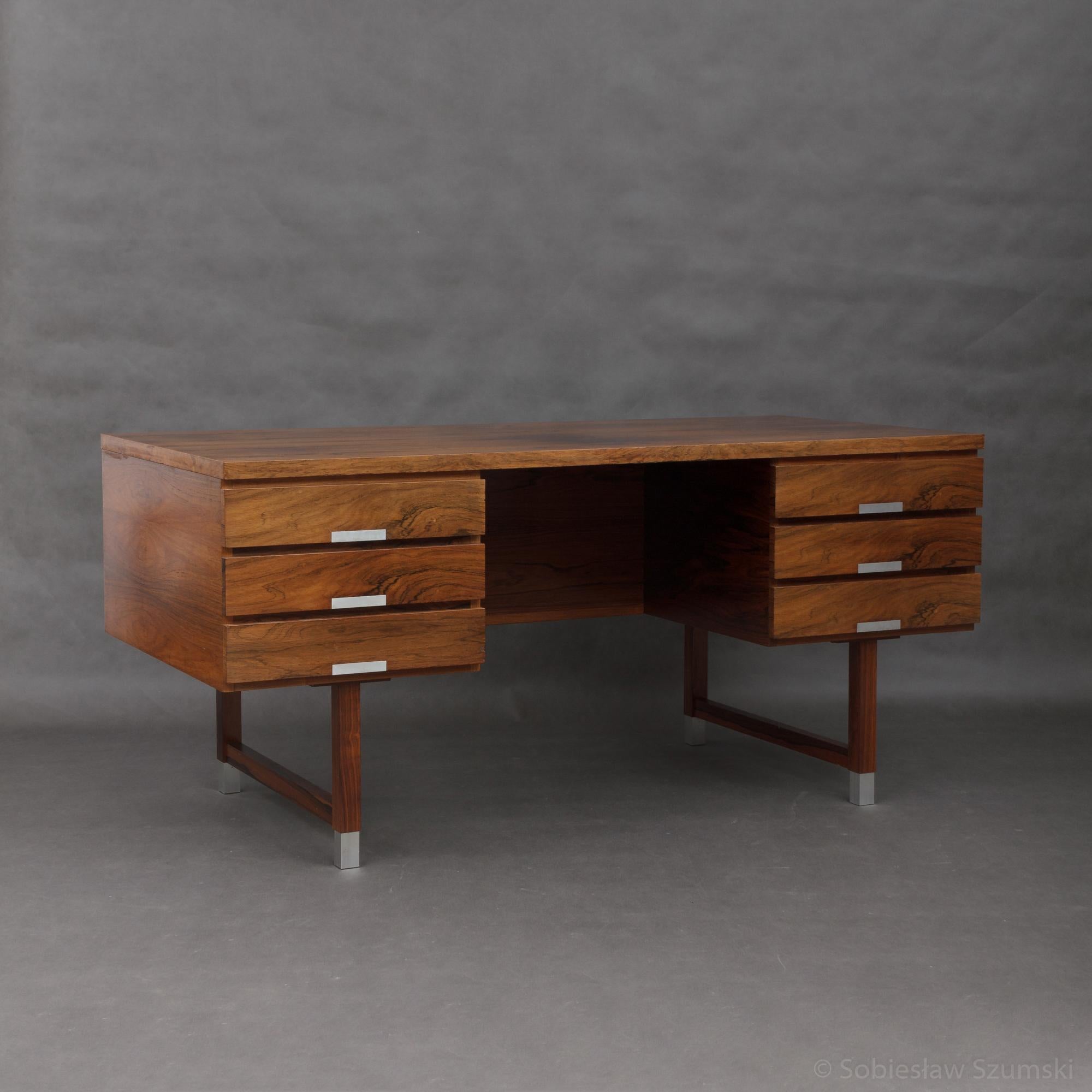 Kai Kristiansen Rosewood EP401 Desk For Sale 6