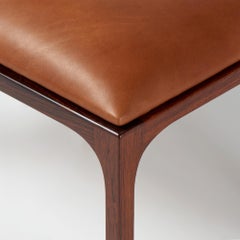 Kai Kristiansen Rosewood & Leather Ottoman