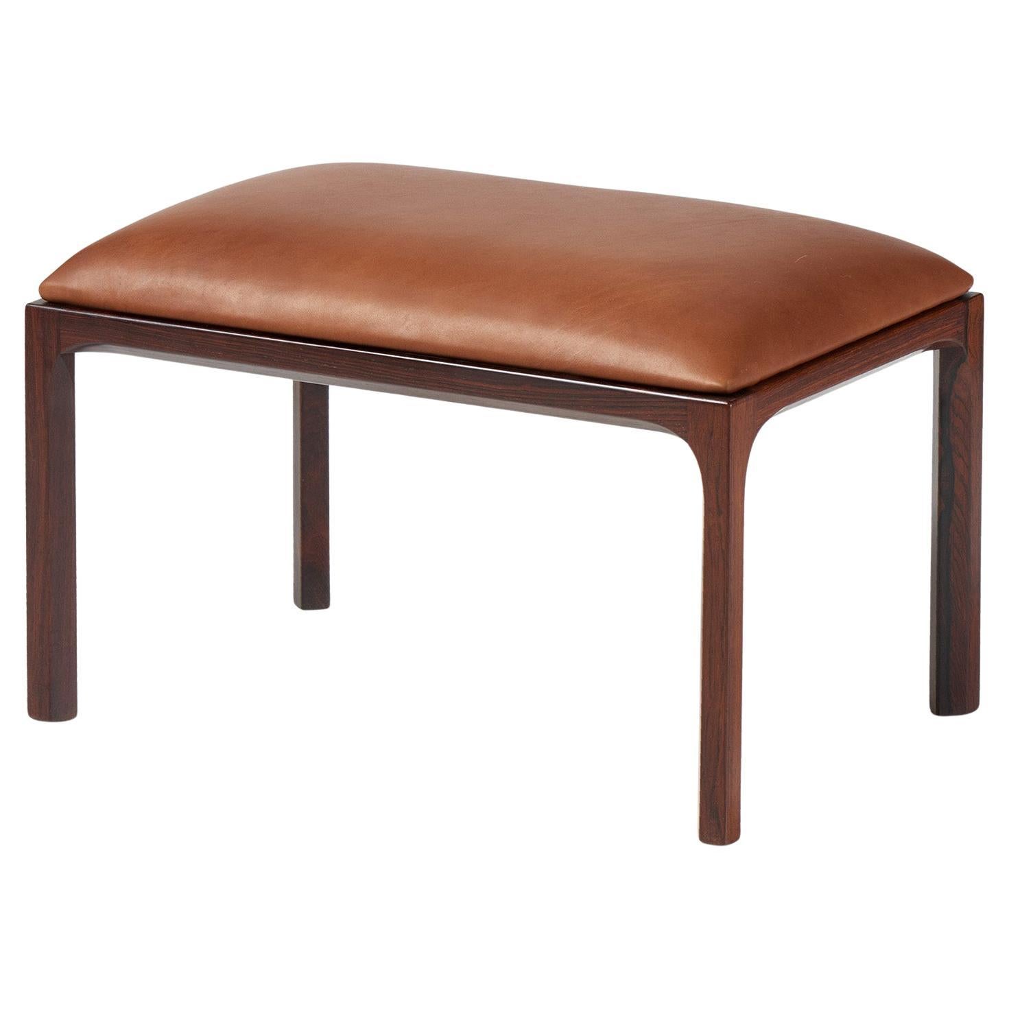 Kai Kristiansen Rosewood
Leather Ottoman