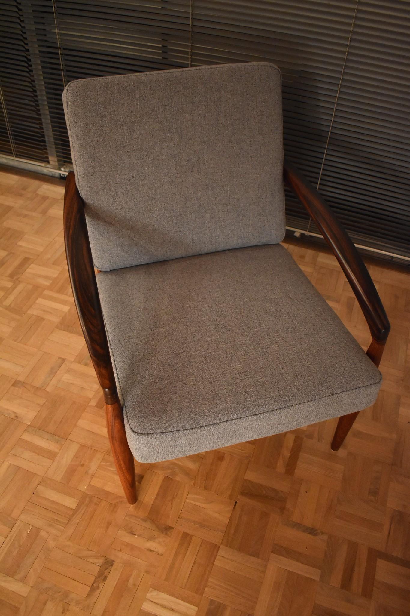 Kai Kristiansen Rosewood Model 121 Paper Knife Chair for Magnus Olesen In Good Condition In Shepperton, Surrey