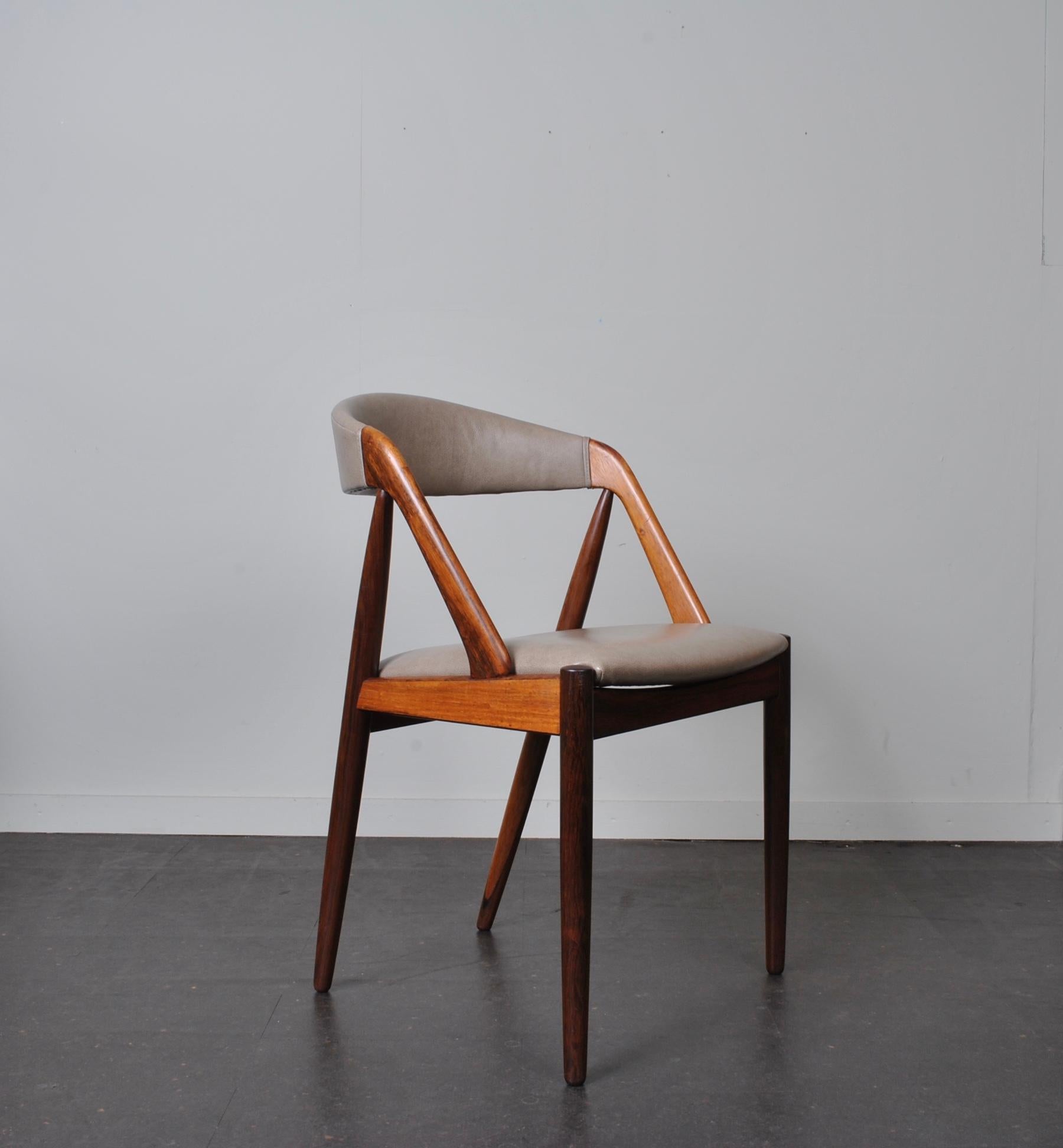 Kai Kristiansen Rosewood Model 31 Chairs, 5 Available 6