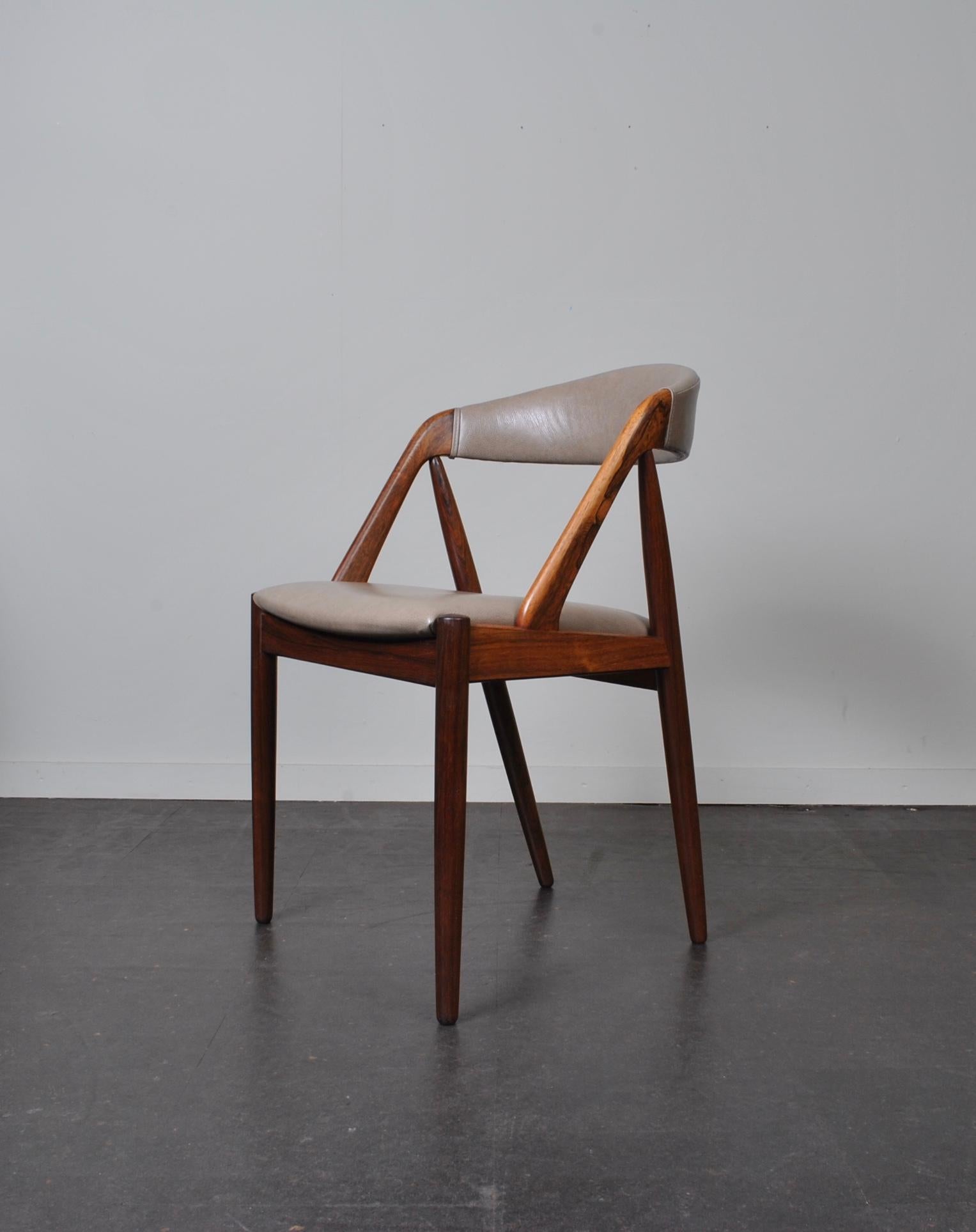 20th Century Kai Kristiansen Rosewood Model 31 Chairs, 5 Available