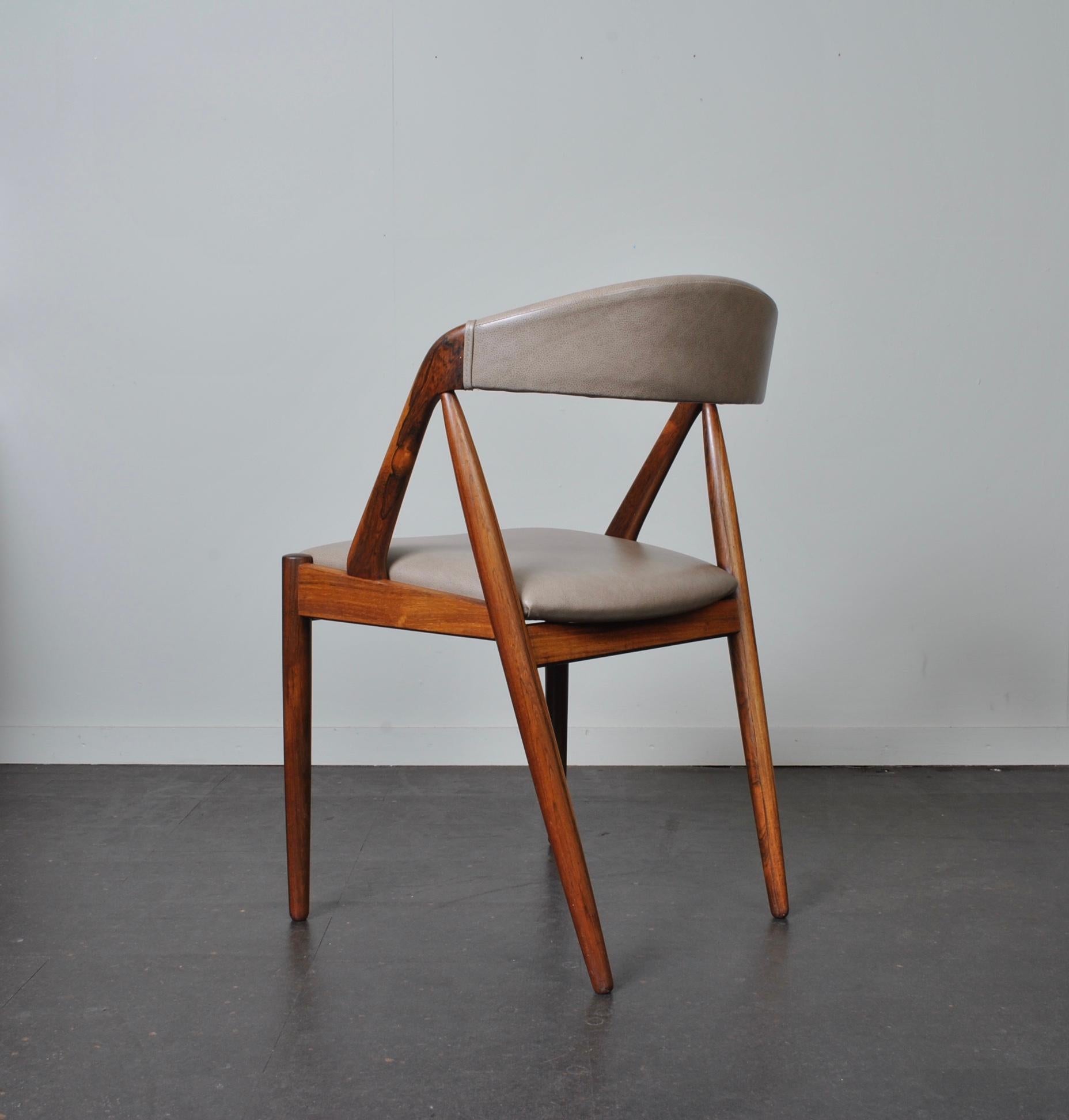 Kai Kristiansen Rosewood Model 31 Chairs, 5 Available 1
