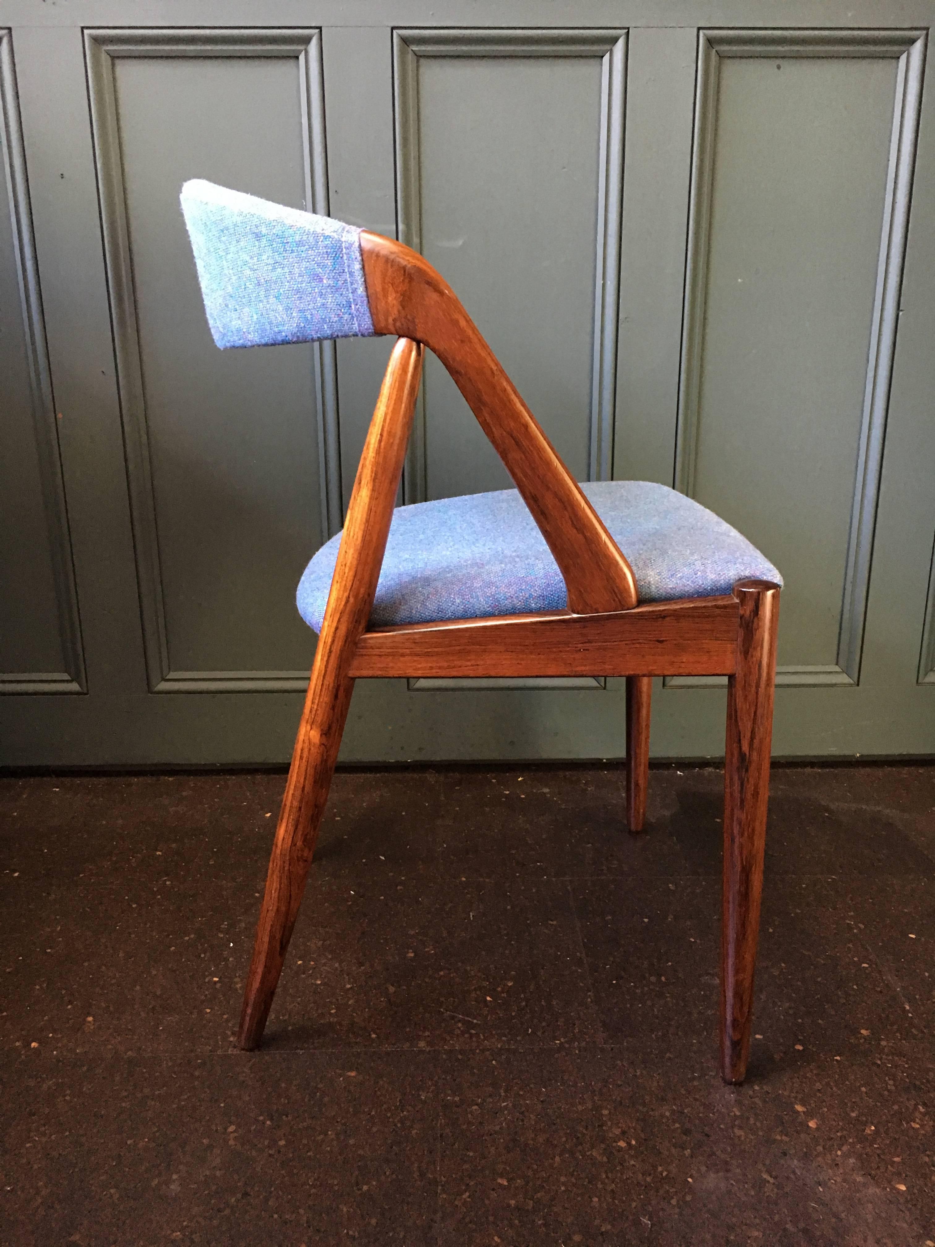 Kai Kristiansen Rosewood Model 31 Chairs, Reupholstered, Set of 10. 2