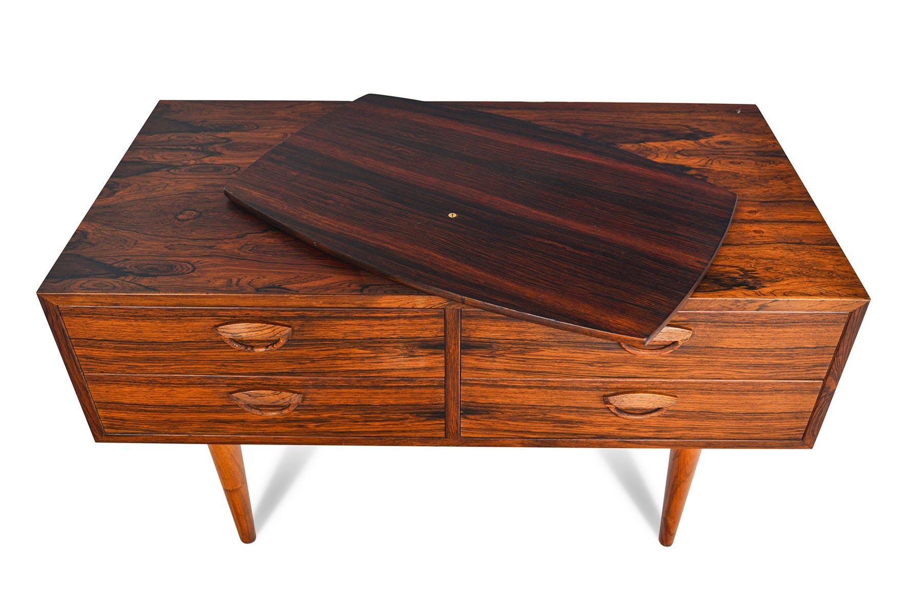 rosewood tv stand