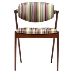 Kai Kristiansen Rosewood No 42 Dining Chair with Paul Smith Upholstery